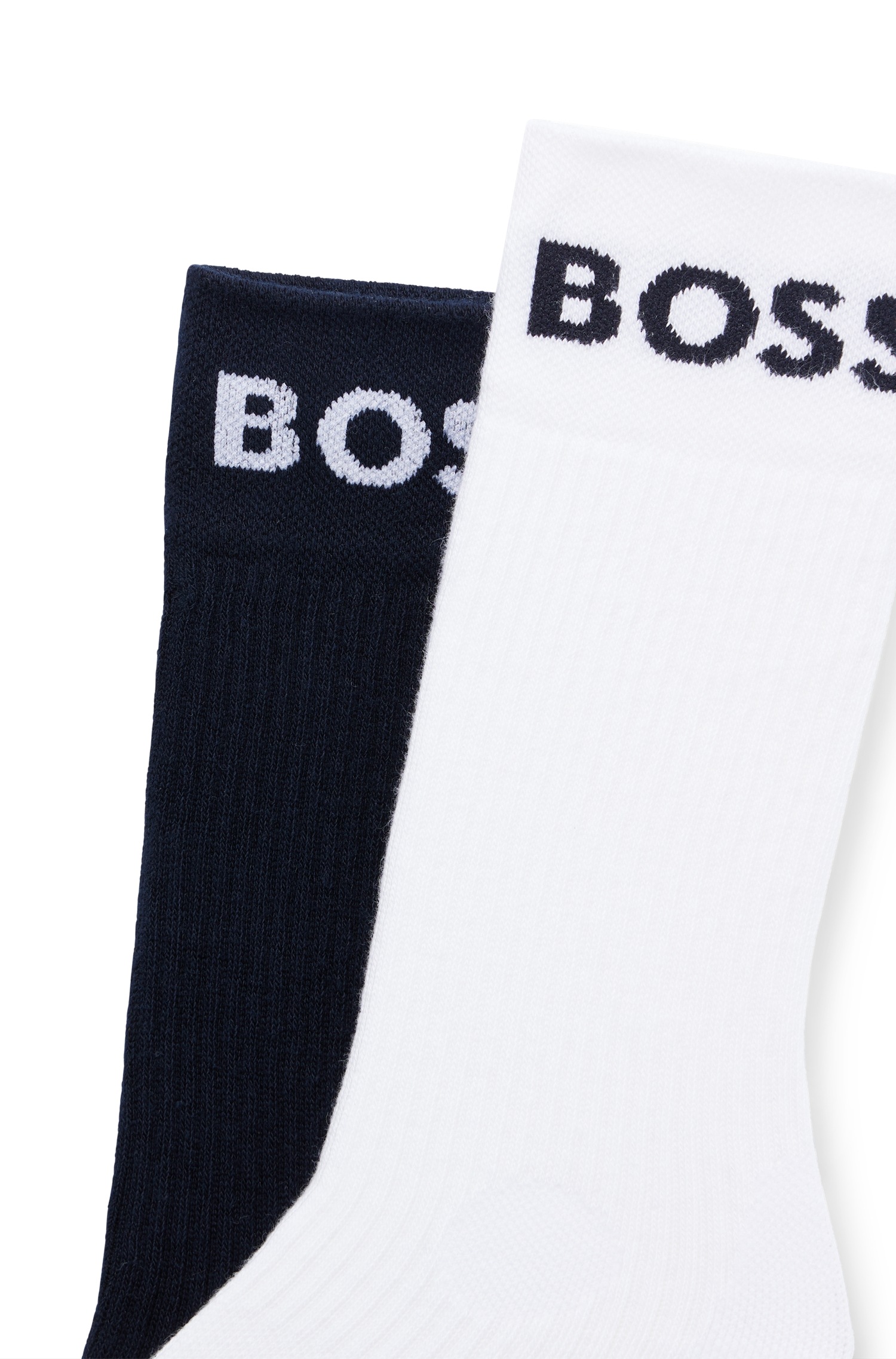 BOSS Sportsocken, (Packung, 2 Paar, 2er)