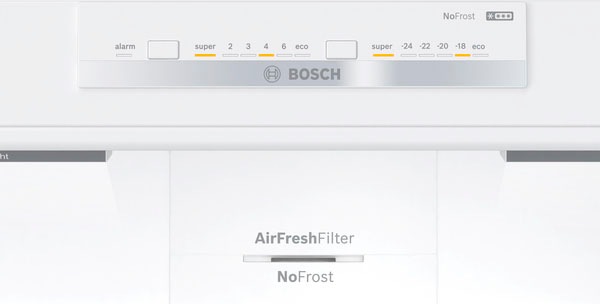 BOSCH Kühl-/Gefrierkombination »KGN86VIEA«, Breite 86cm