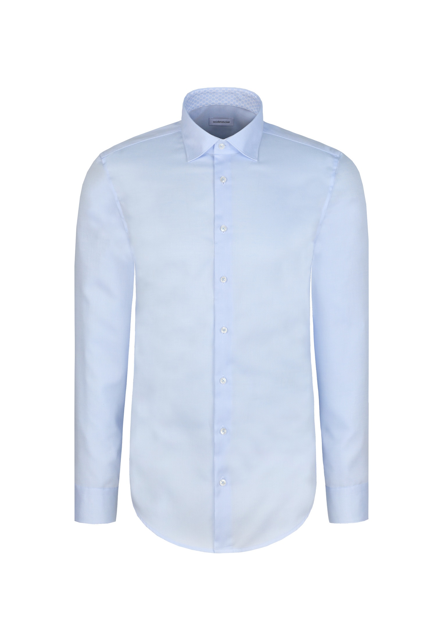 seidensticker Businesshemd »Schwarze Rose« Slim 1/1 Extra lang Kentkragen Struktur