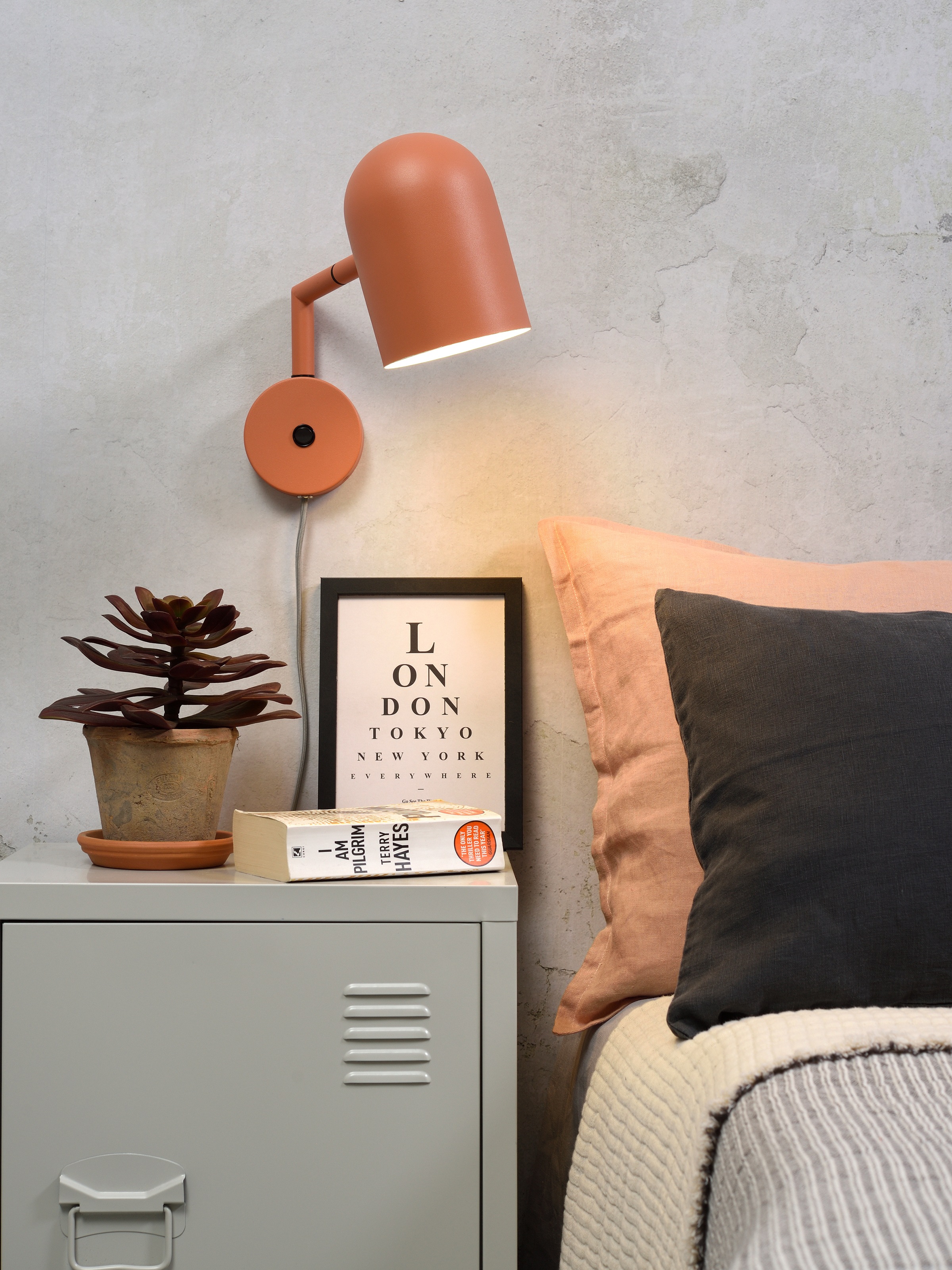 it's About RoMi Wandleuchte »Marseille«, 1 flammig, Leuchtmittel E27 | LED wechselbar