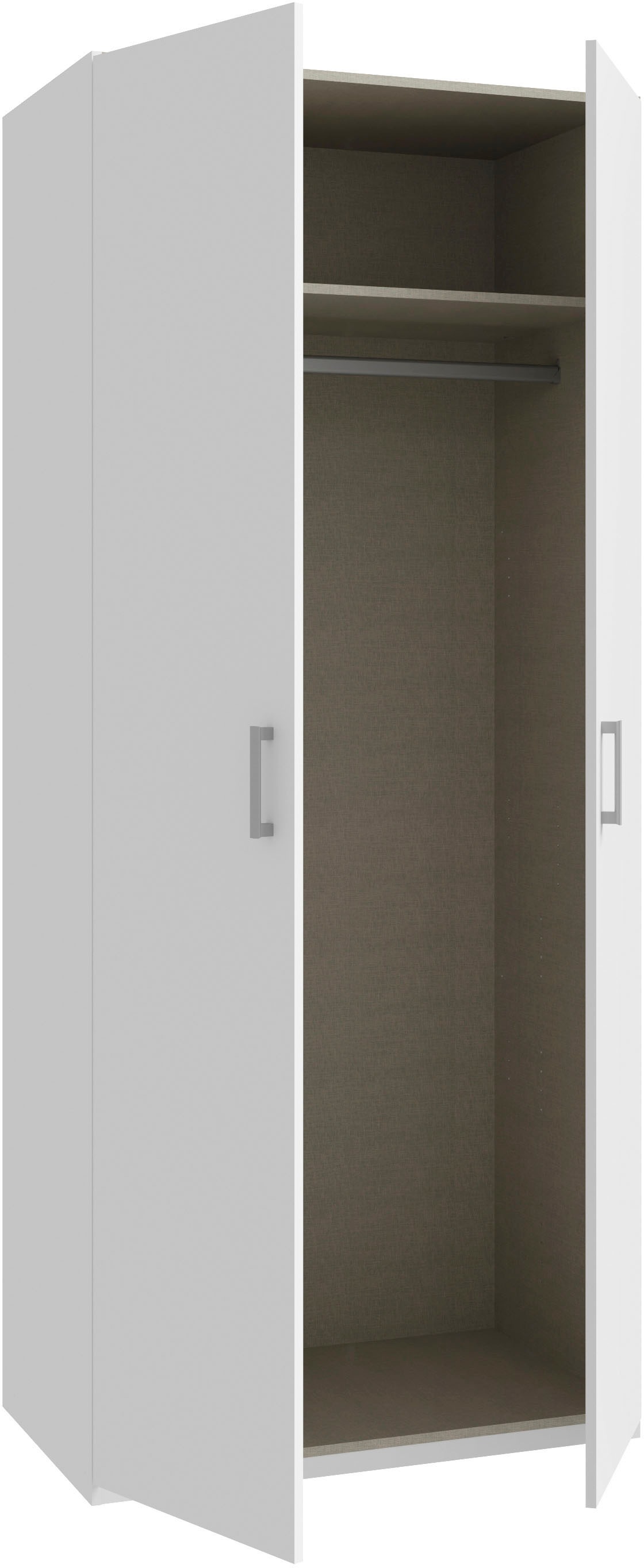 FORTE Drehtürenschrank, Drehtürenschrank, Stauraum, Zubehör optional bestellbar