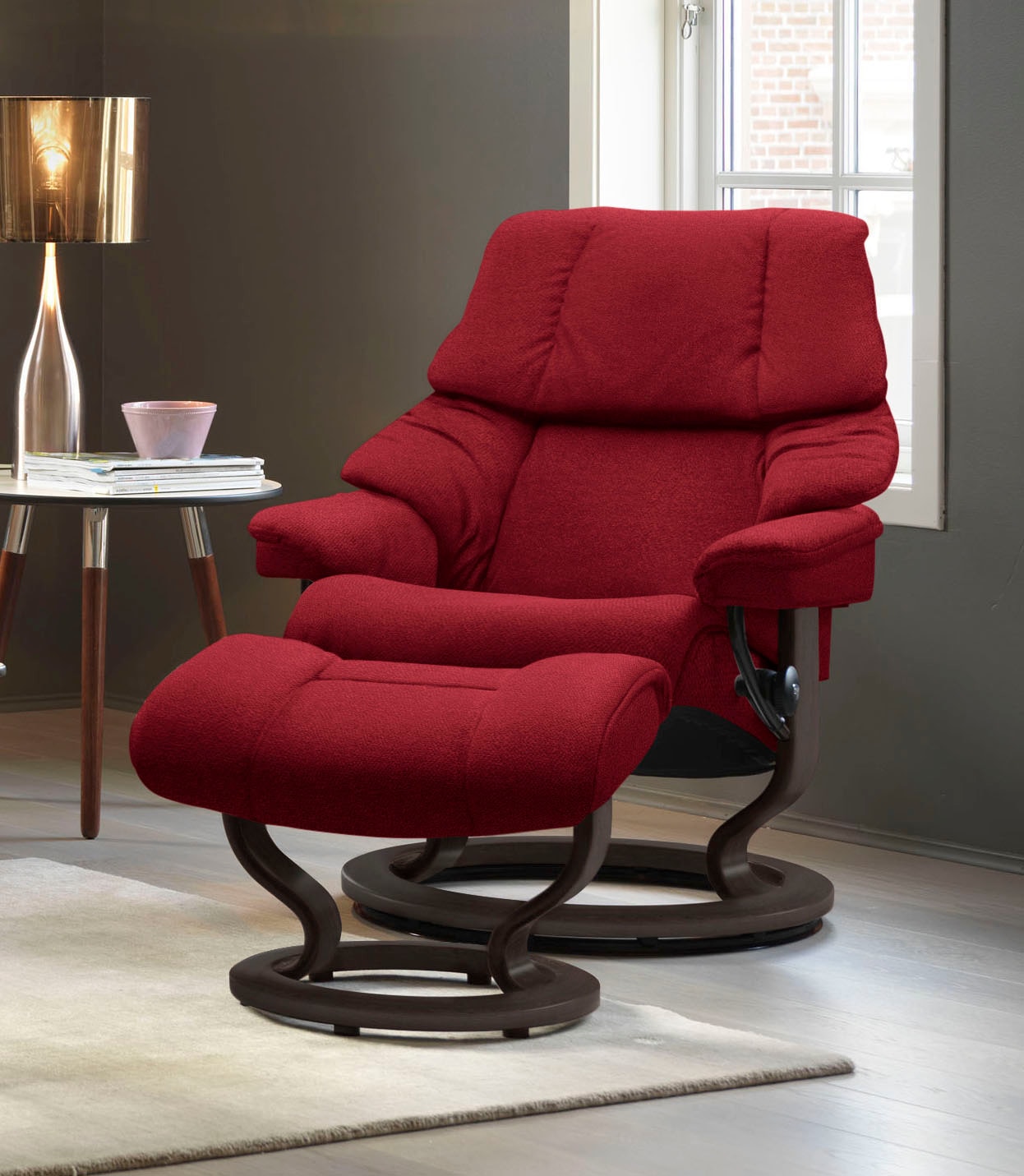 Stressless Relaxsessel-Set "Reno", mit Hocker, mit Classic Base, Größe S, M günstig online kaufen