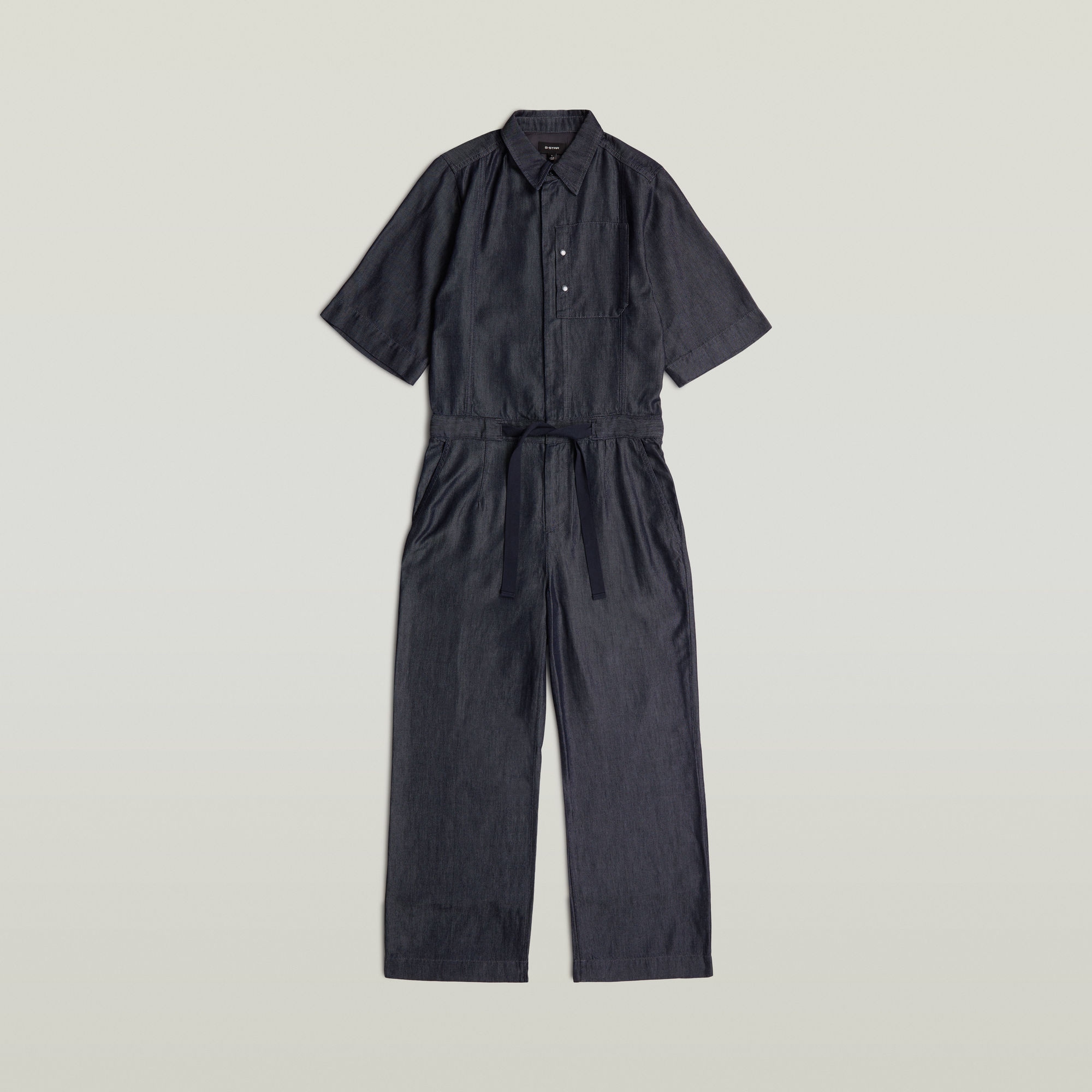 G-STAR Jumpsuit »JMP Regular« mit Hemd-Details, Denim-Look, Regular Fit
