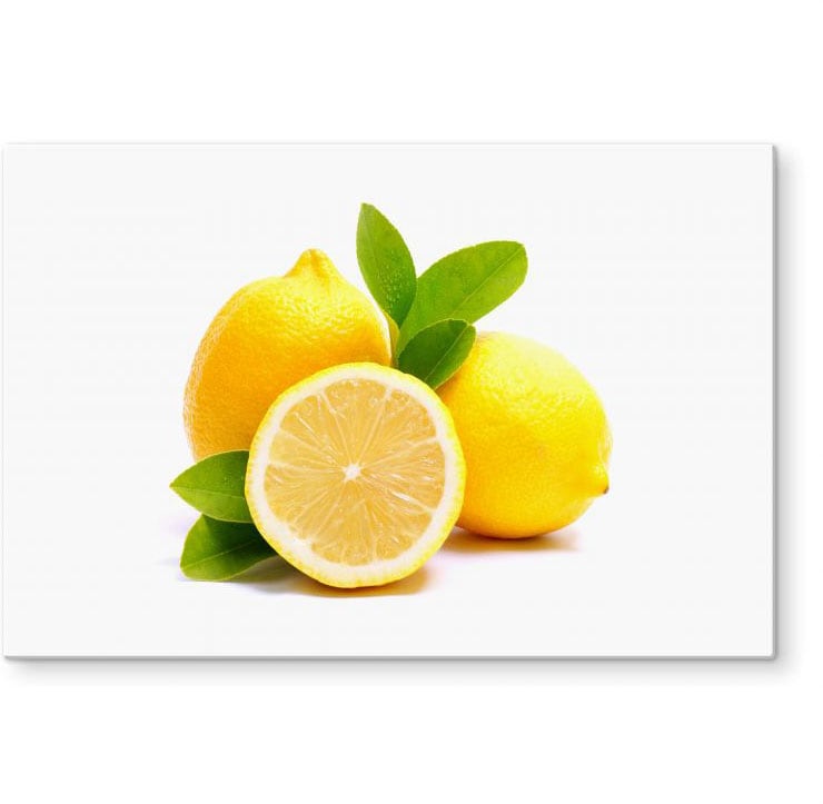 Wall-Art Küchenrückwand »Spritzschutz Lemons Zitrone«, (1 tlg.), Herd Waschbecken Wandschutz