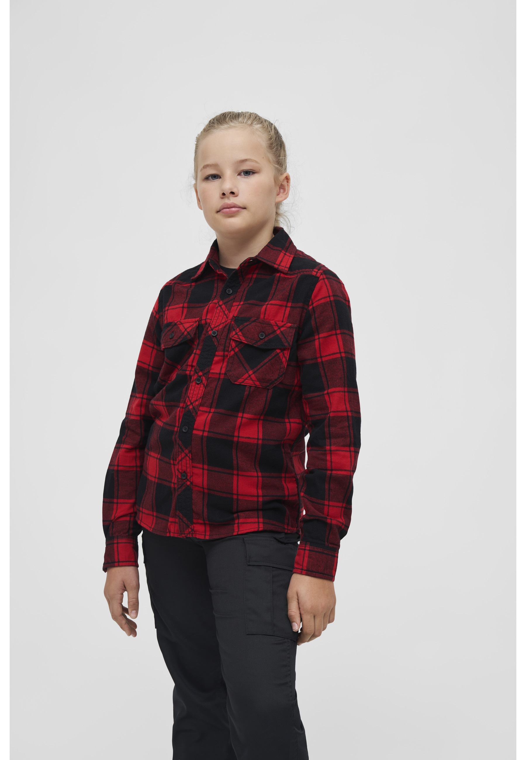 Brandit Kurzarmshirt »Brandit Unisex Checkshirt Kids« 1 Stk.