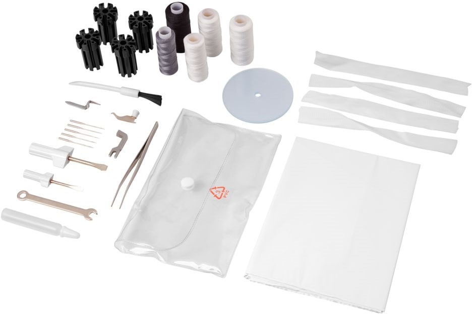 Medion® Overlock-Nähmaschine »MD 18030«, Nähen mit 3 oder 4 Fäden gleichzeitig