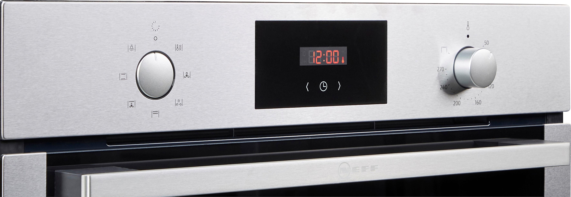 6. Bild von NEFF Backofen »B1CCC0AN0«, N 30, B1CCC0AN0, mit Teleskopauszug nachrüstbar, CircoTherm®-Heißluft