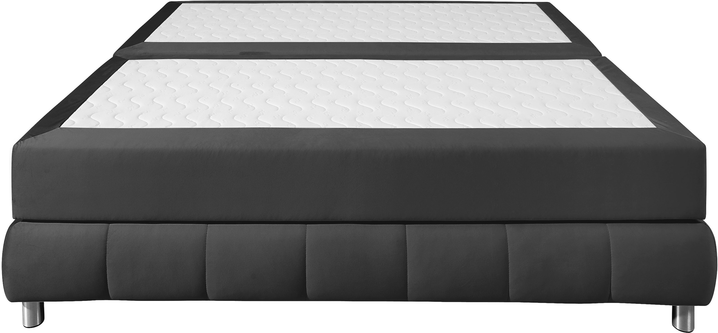 andas Boxspringbett »Salo«, Ohne Kopfteil, inkl. Topper, auch in Überlänge 220 cm