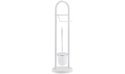 axentia WC-Garnitur, aus Stahl-Kunststoff, weiß, Höhe: 64,5 cm online  bestellen
