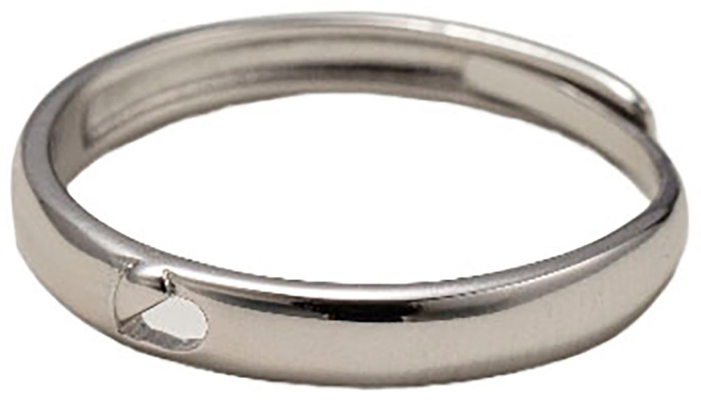 Firetti Partnerring »Schmuck Geschenk Silber 925 Herz "Liebe"«, Made in Germany
