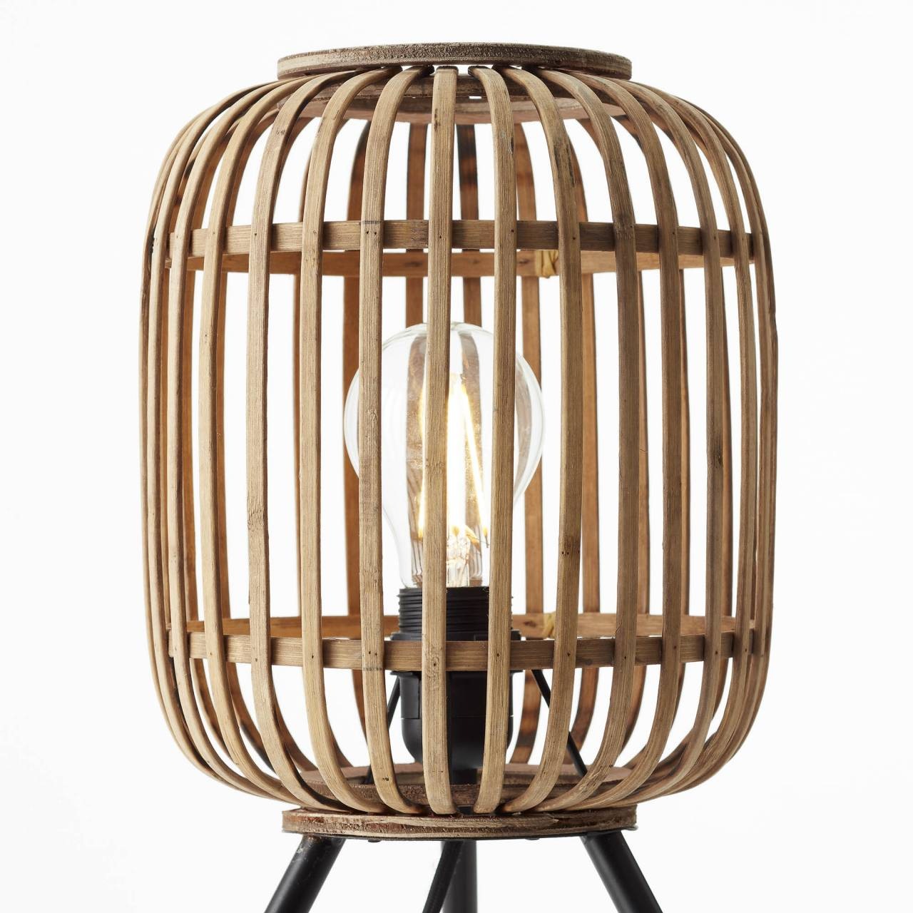 Brilliant Tischleuchte »Woodrow«, 1 flammig, Leuchtmittel E27 | ohne Leuchtmittel, Tischlampe