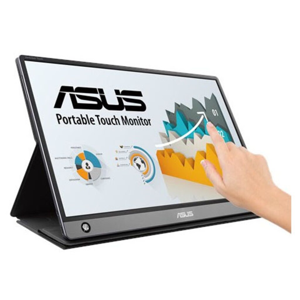 Asus Portabler Monitor »ZenScreen MB16AMT«, 39,62 cm/15,6 Zoll, 1920 x 1080 px, Full HD, ZenScreen