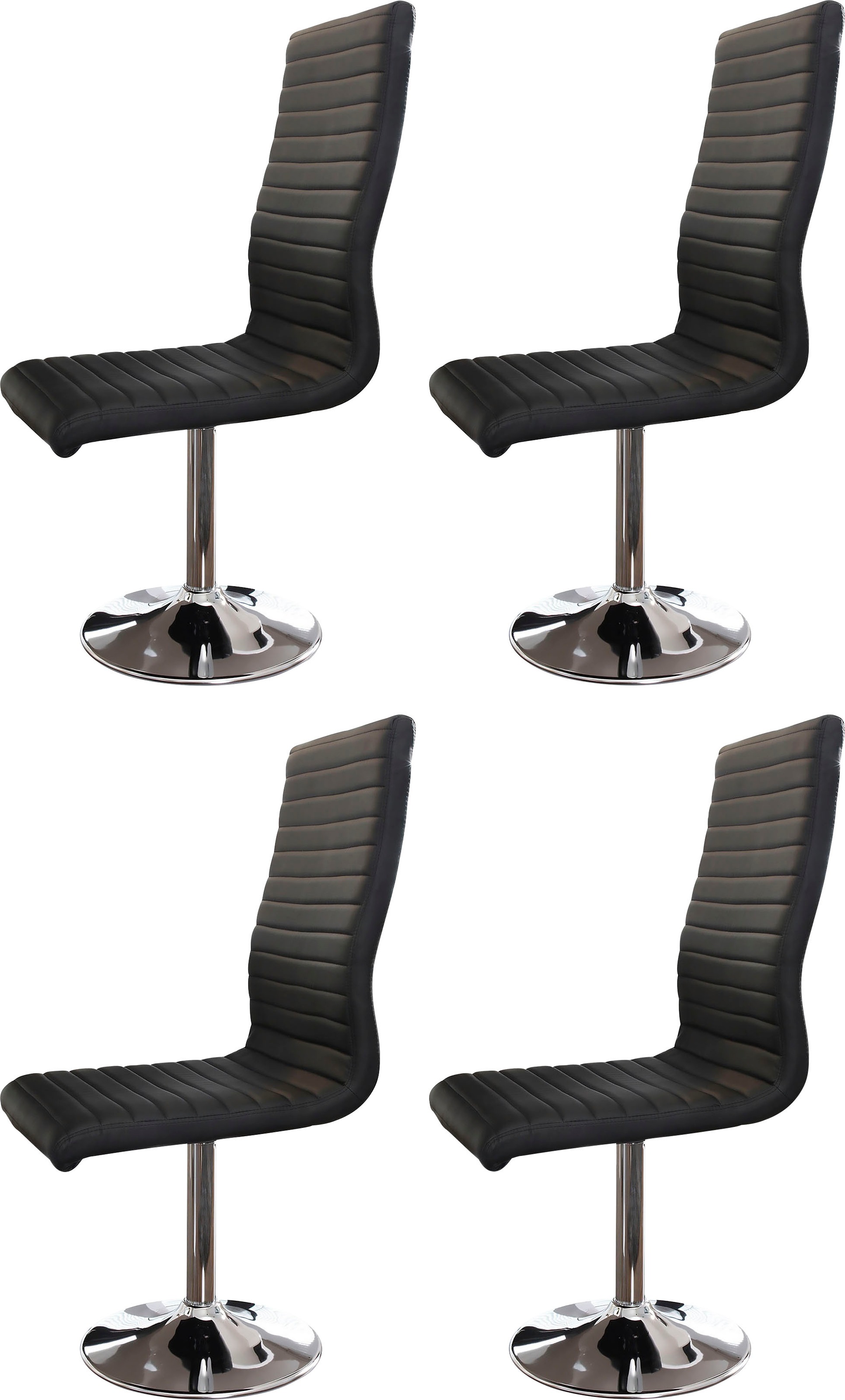 SalesFever Essgruppe »Luton - Stilvoller Esstisch inkl. Stühle« Set, 5 Stk. günstig online kaufen