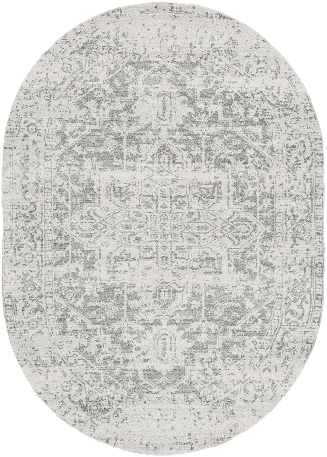 Livabliss Teppich »SYRACUSA, 275x200 cm«, oval, 12 mm Höhe, Vintage Orientt günstig online kaufen