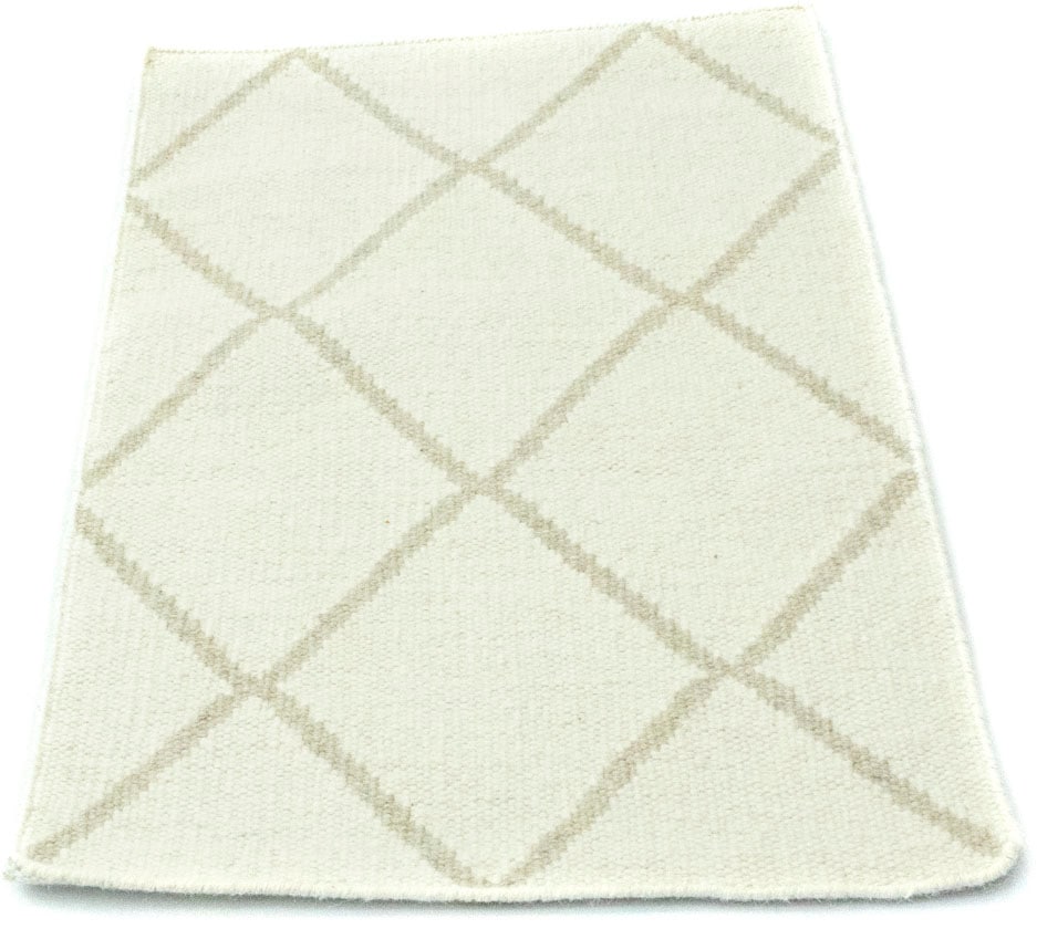 morgenland Wollteppich »Kelim Teppich handgewebt beige«, rechteckig, 6 mm H günstig online kaufen