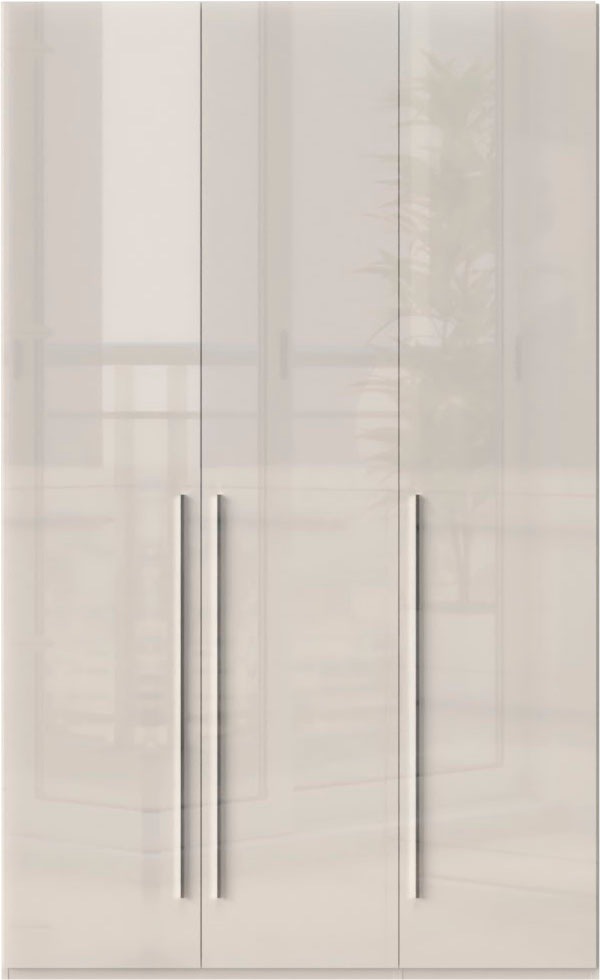 Places of Style Kleiderschrank »Piano, UV lackiert, hochglänzend in beige o günstig online kaufen