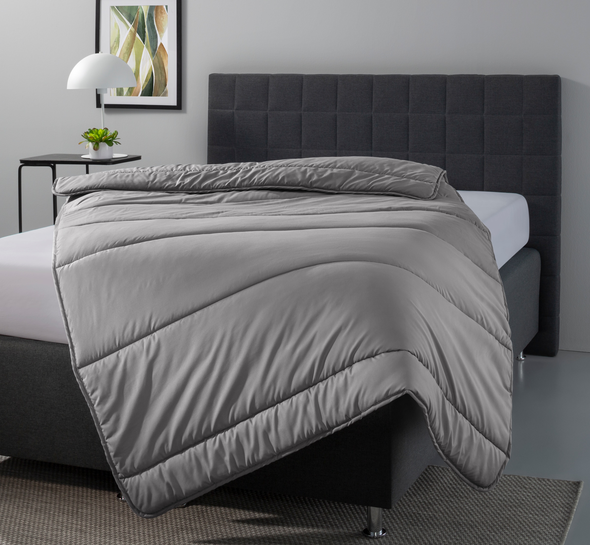 OTTO home Microfaserbettdecke »Alevi, Bettdecke 135x200 cm, 155x220 cm, 200 günstig online kaufen