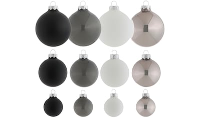 LeGer Home by Lena Gercke Weihnachtsbaumkugel »Tarja, Weihnachtsdeko,  Christbaumschmuck, Christbaumkugeln Glas«, (Set, 6 St.), aus Glas,  mundgeblasen und handdekoriert bestellen