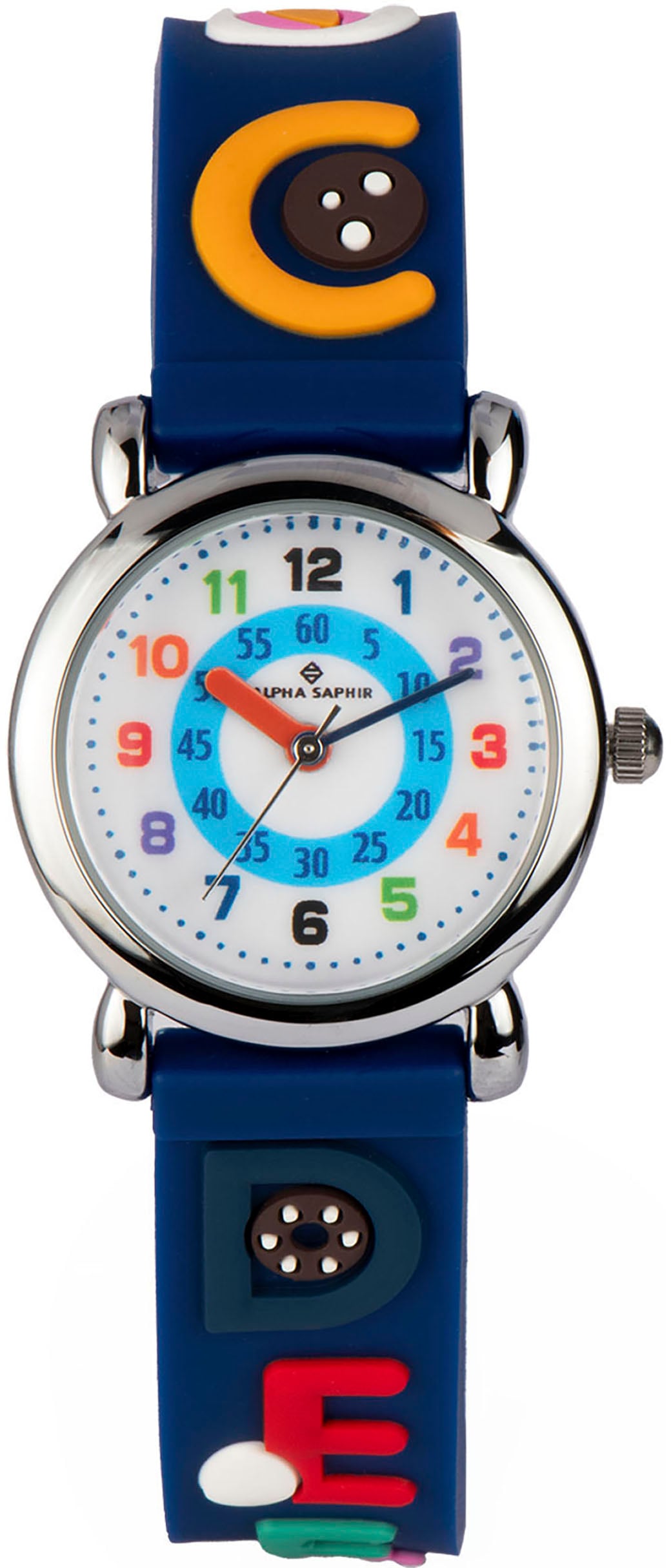 ALPHA SAPHIR Quarzuhr, Armbanduhr, Kinderuhr, analog, ideal auch als Geschenk
