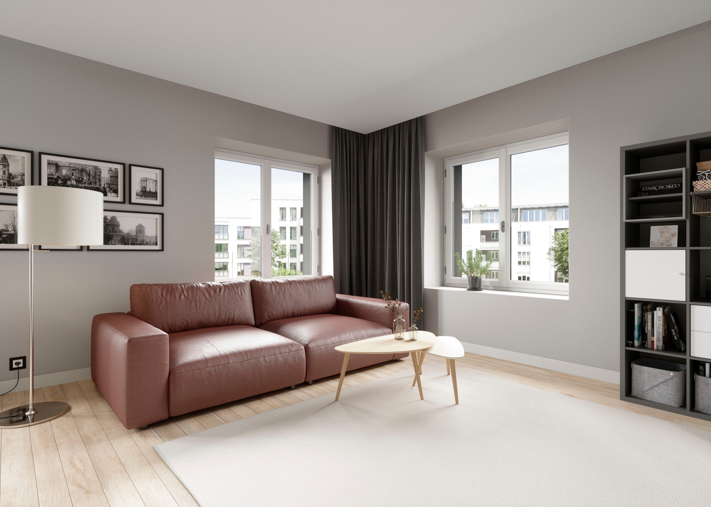 Musterring Big-Sofa »LUCIA«, in vielen Qualitäten und 4 unterschiedlichen Nähten, 2,5-Sitzer