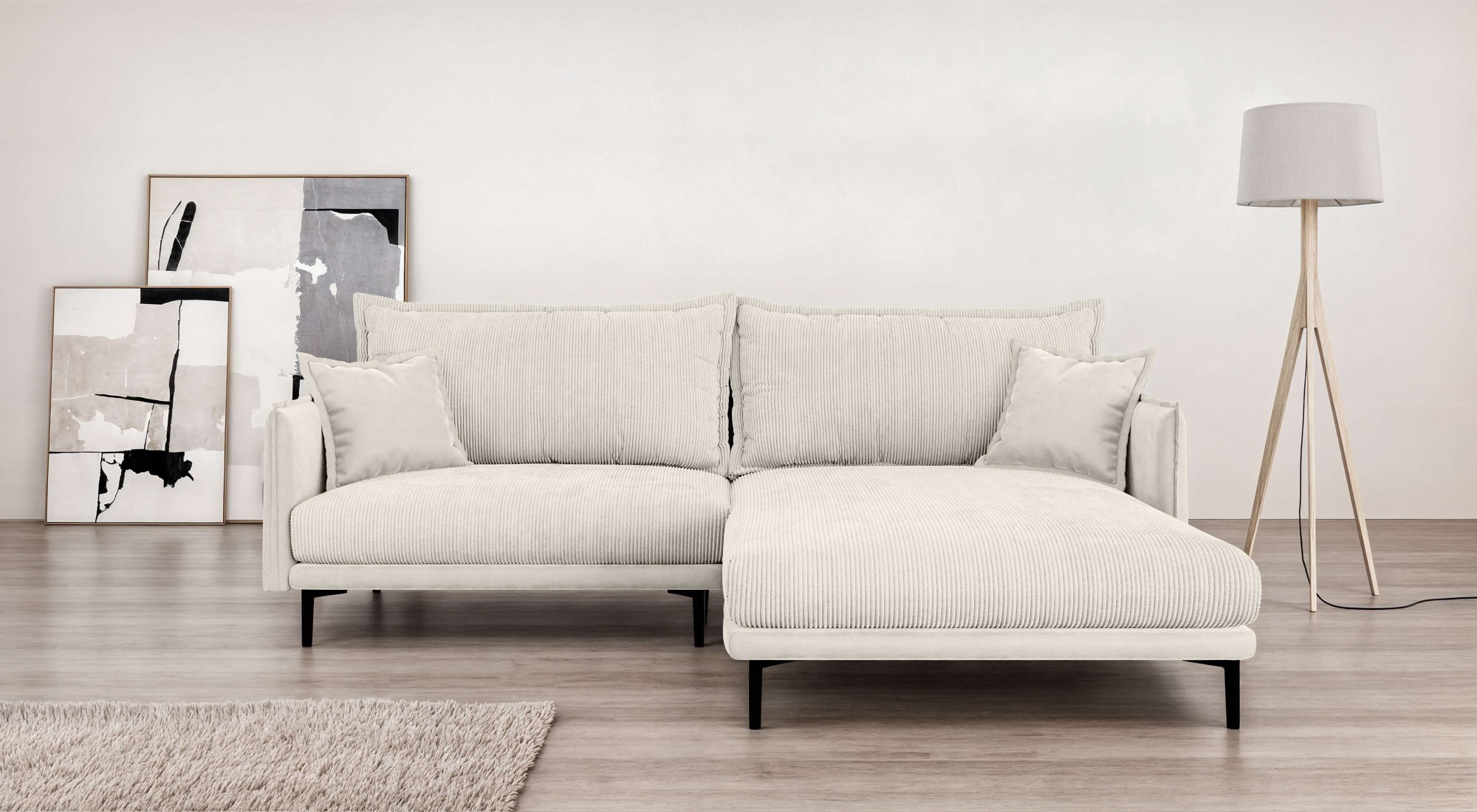 Home affaire Ecksofa »ALEXANDRIA mit Recamiere rechts oder links bestellbar günstig online kaufen