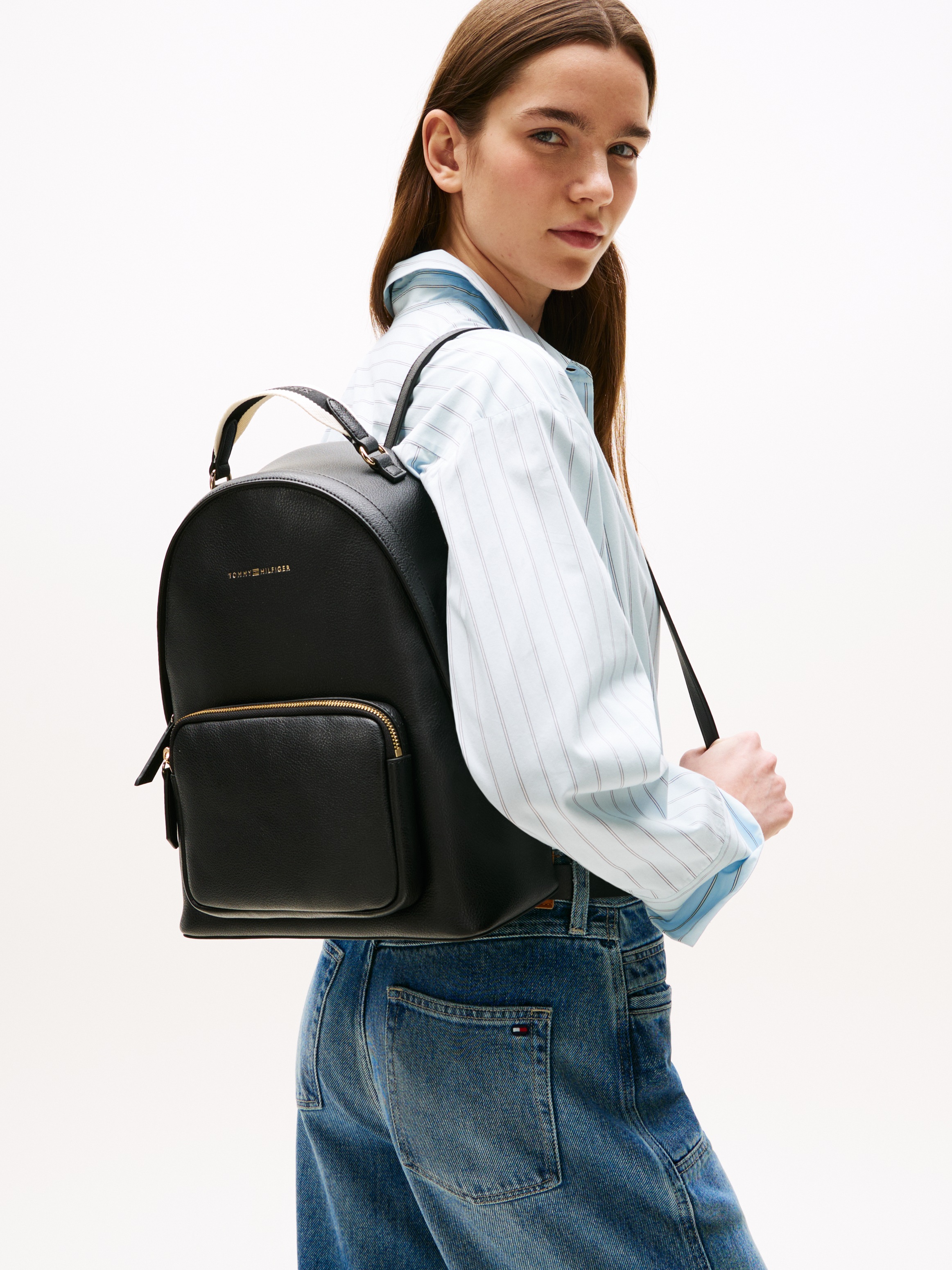 Tommy Hilfiger Cityrucksack »TH LOGOTAPE BACKPACK«, mit Logo-Schriftzug