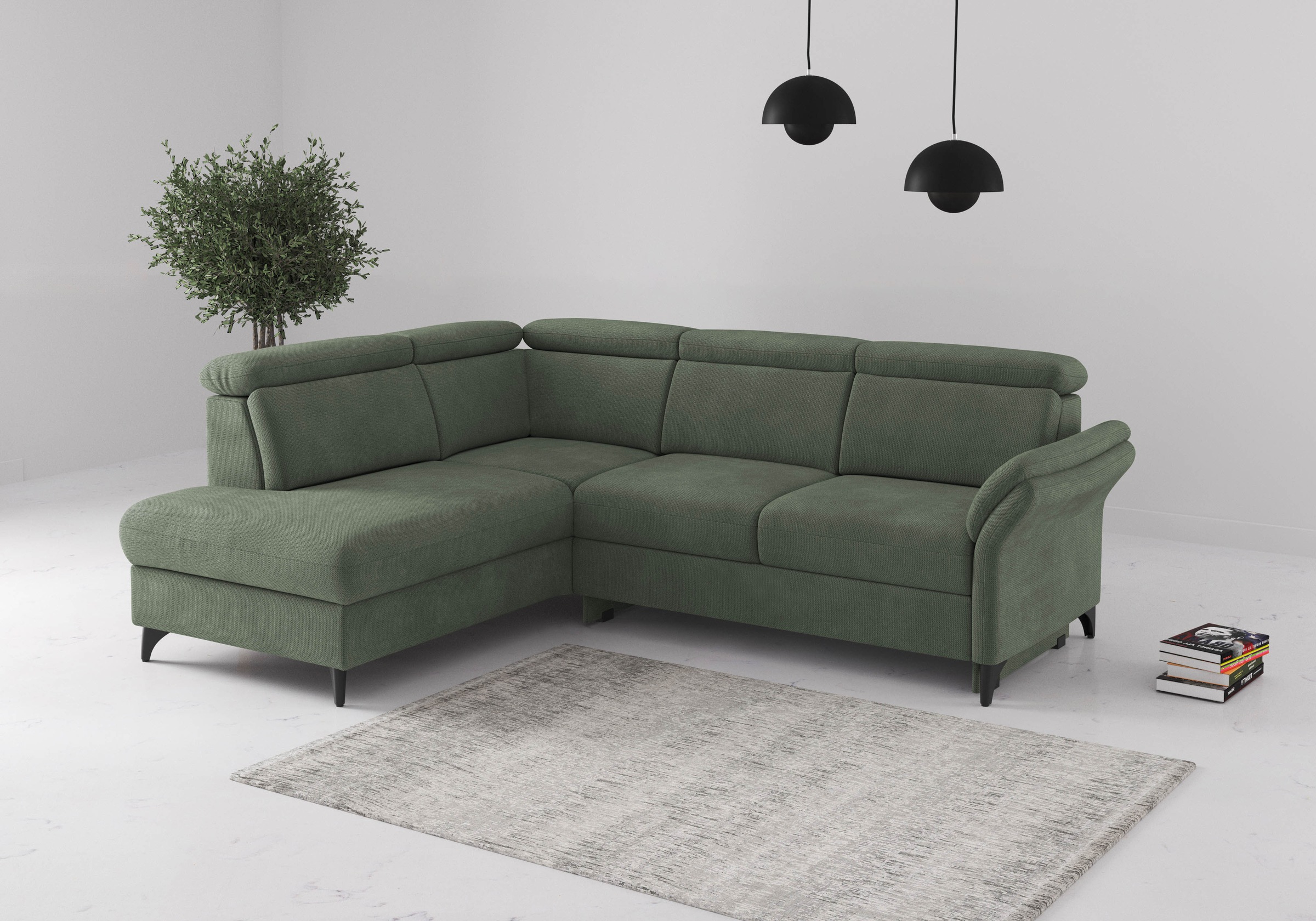 sit&more Ecksofa »Glendale« inkl. Kopfteilverstellung,wahlweise mit Vorzieh günstig online kaufen