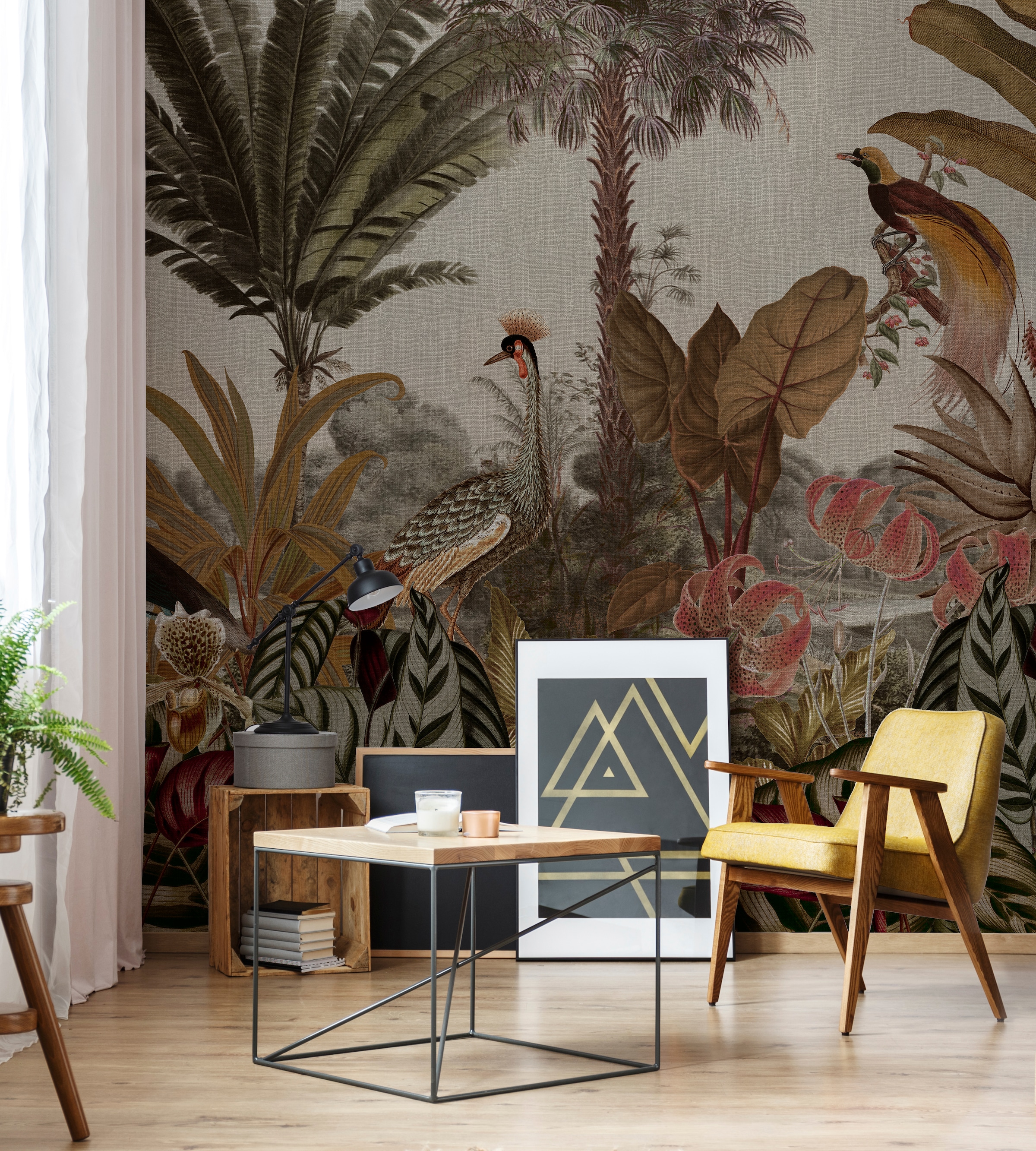 Art for the home Fototapete »Borneo«, neutral, Design Tapeten