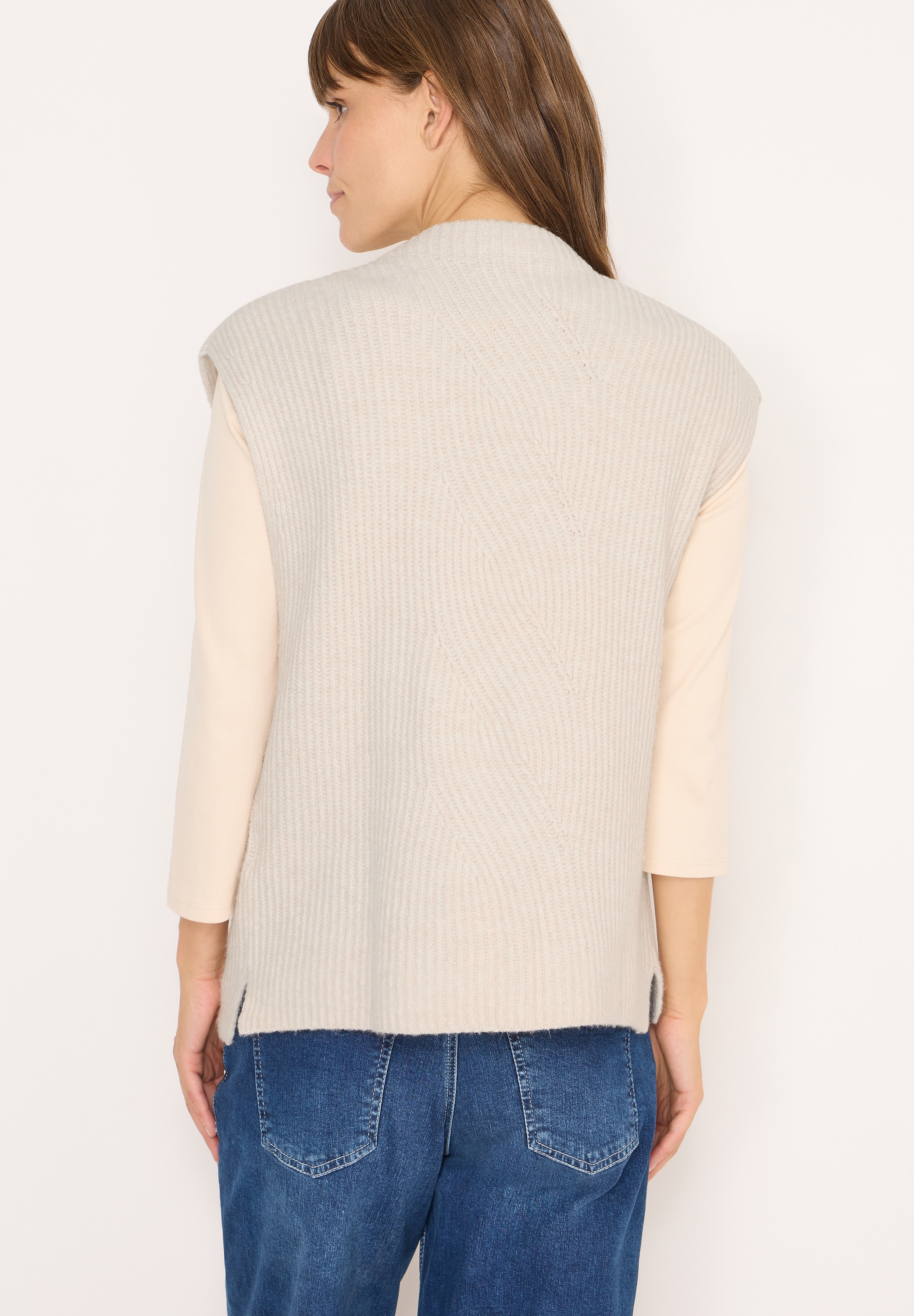 Cecil Pullunder mit Zopfmuster-Detail