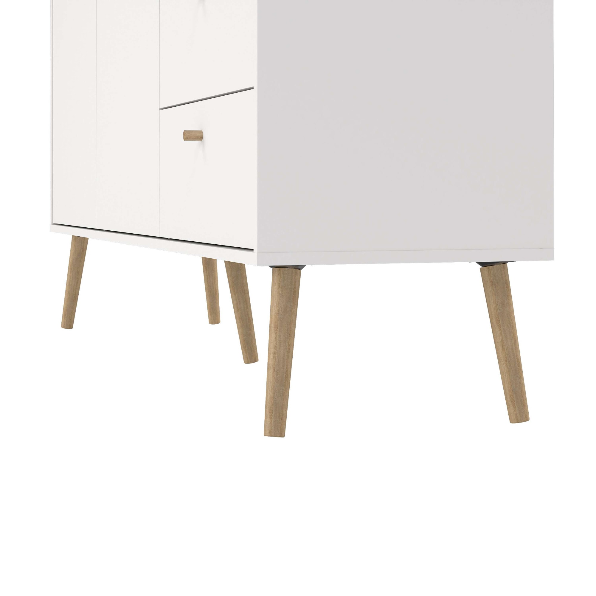 andas Sideboard »Bodo, Aufbewahrung, Schubladenschrank, Sideboard,«, Kommode mit 2 Türen, 3 Schubladen, Breite 147 cm