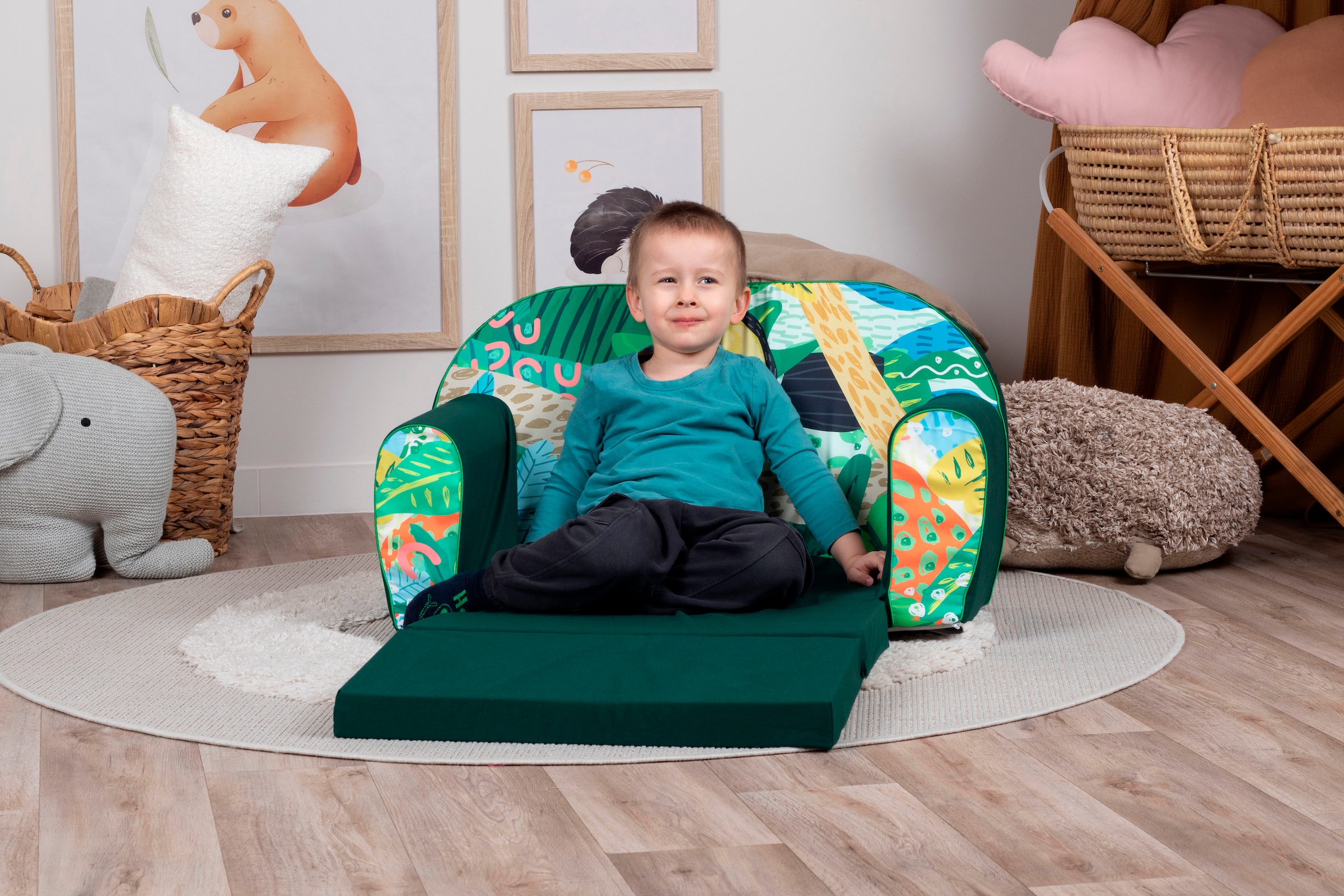 Knorrtoys® Sofa »Jungle animal«, für Kinder; Made in Europe