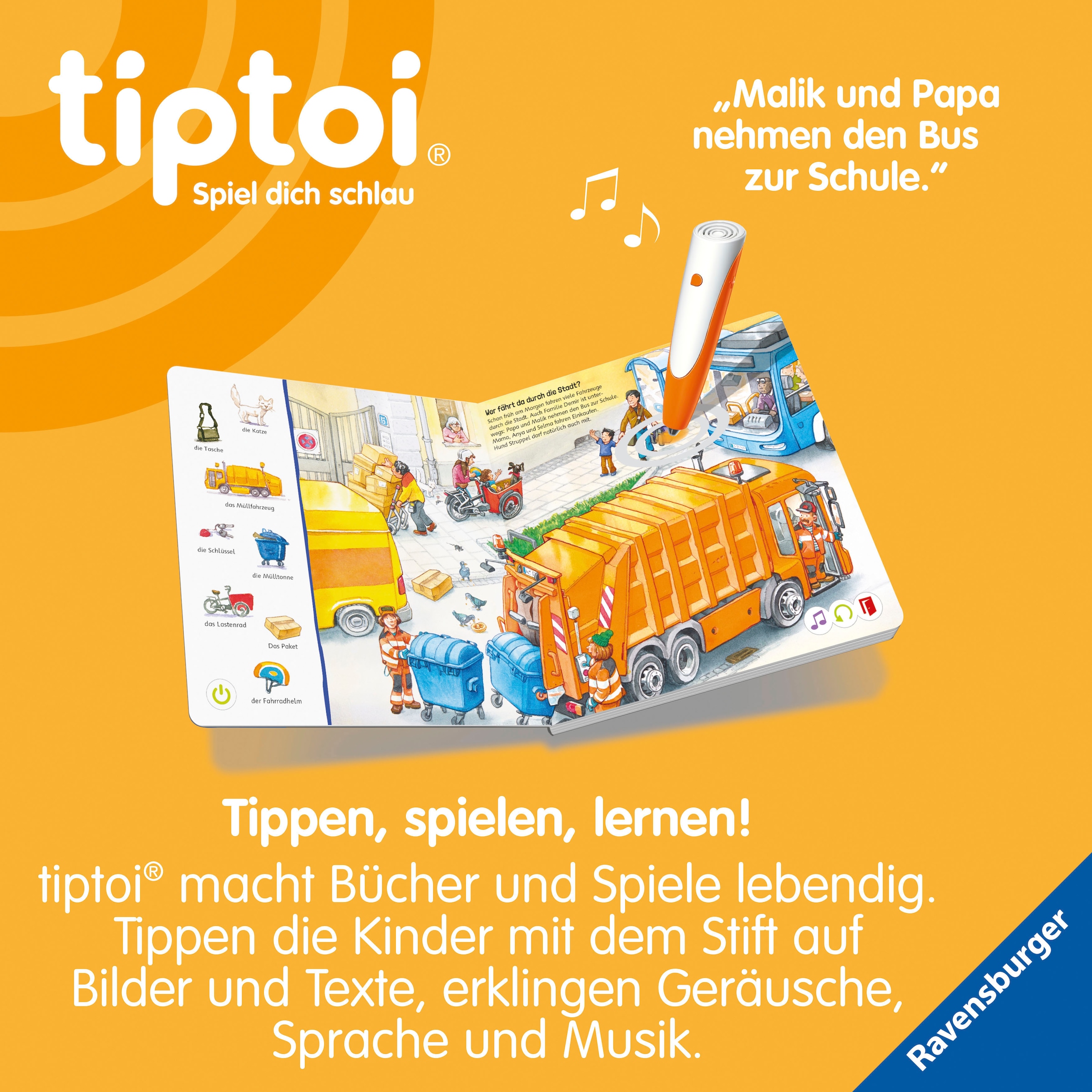 Ravensburger Buch »tiptoi® Fahrzeuge«