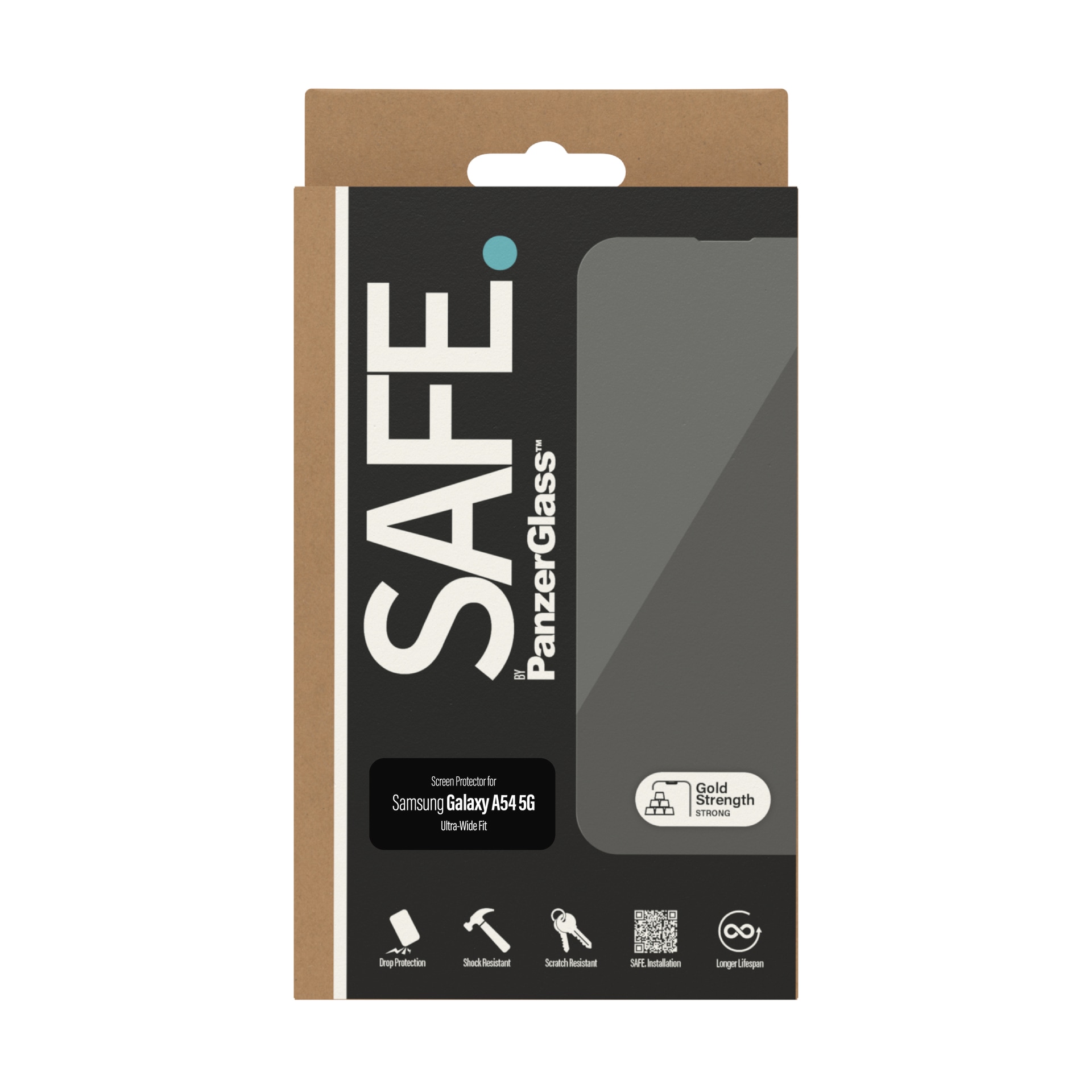 SAFE by PanzerGlass Displayschutzglas »Displayschutz - Samsung Galaxy A54 5G UltraWide Fit«