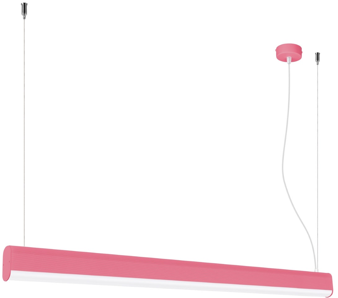 Pendelleuchte »Pendelleuchte FARGE Rosa LED 4000K«, 1 flammig, Leuchtmittel günstig online kaufen