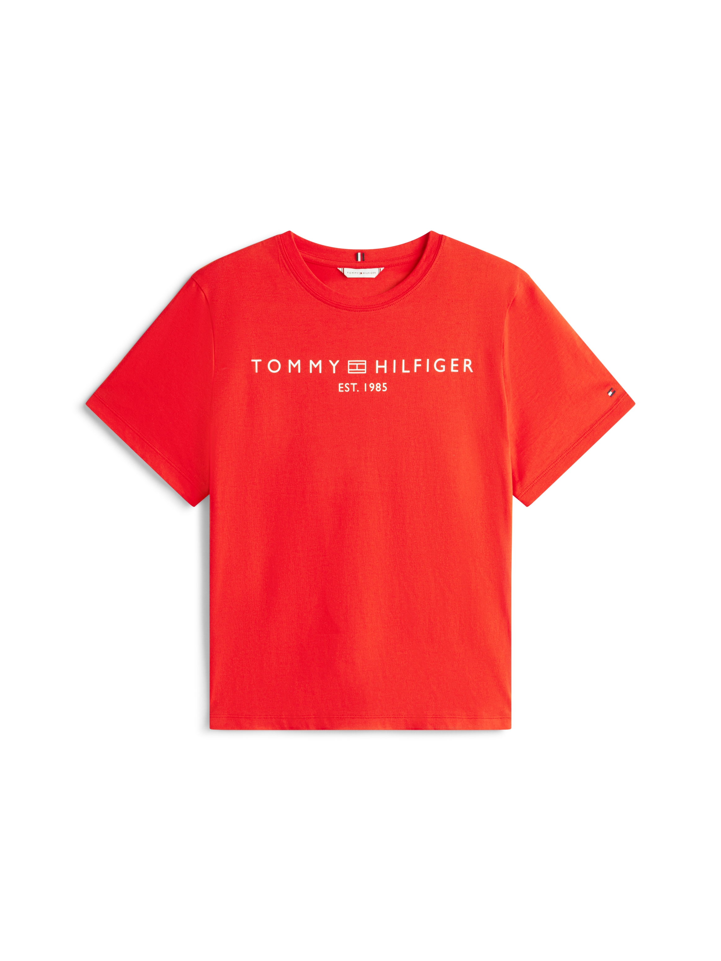 Tommy Hilfiger Curve T-Shirt »CRV REG CORP LOGO C-NK SS« in großen Größen