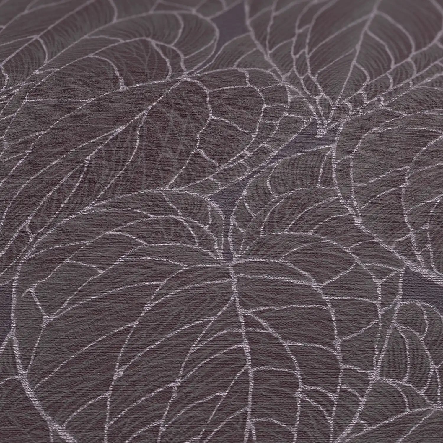 living walls Vliestapete »Tropen-Tapete - Blättermuster modern glänzend« leicht glänzend strukturiert Elegante Vliestapete mit tropischem Blättermuster