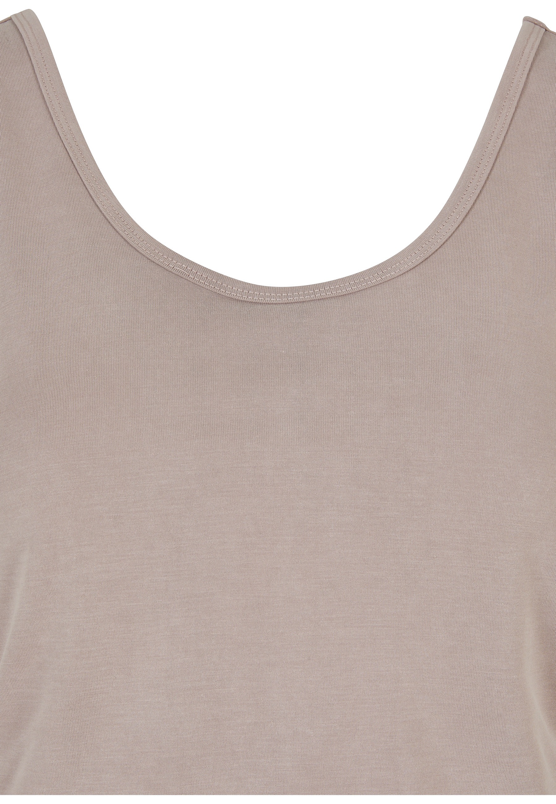 URBAN CLASSICS Jumpsuit »Urban Classics Damen Ladies Long Sleevless Modal Jumpsuit« 1 Stk.