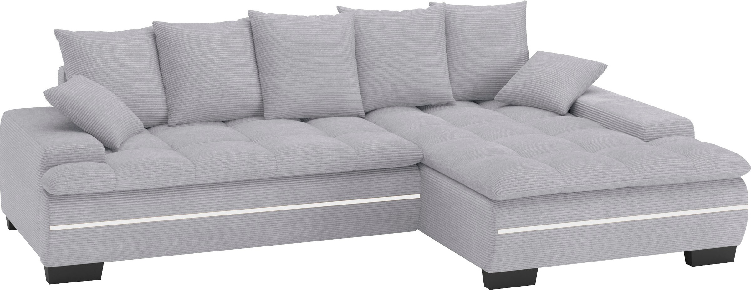 Mr. Couch Ecksofa »Haiti II, L-Form«, RGB-LED Beleuchtung, wahlweise mit Ka günstig online kaufen