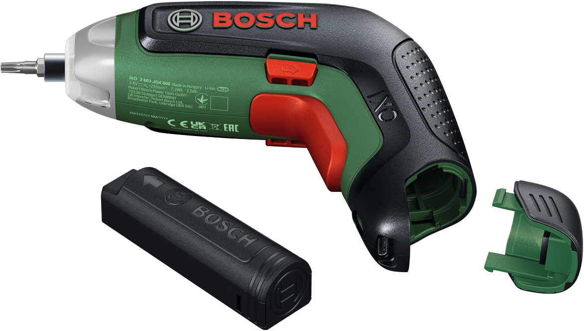 Bosch Home & Garden Akku-Schrauber »IXO 8 Basic, 1 x Akku BA 4V 2.0Ah, Aufbewahrungsbox« Inkl. Akku