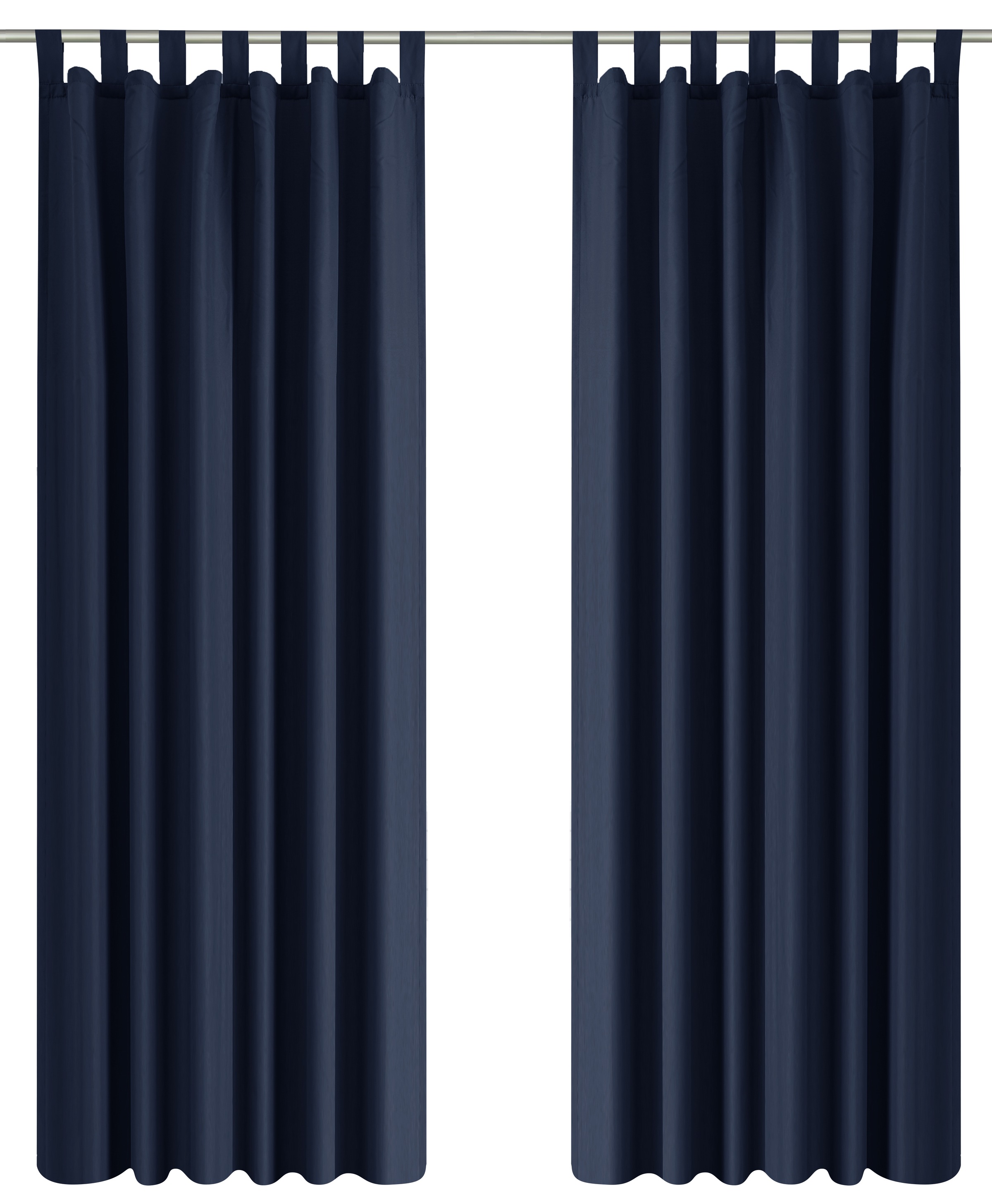 my home Vorhang »Raja« Schlaufen 2 Stk. tlg. 2er-Set, Bestseller, einfarbig günstig online kaufen