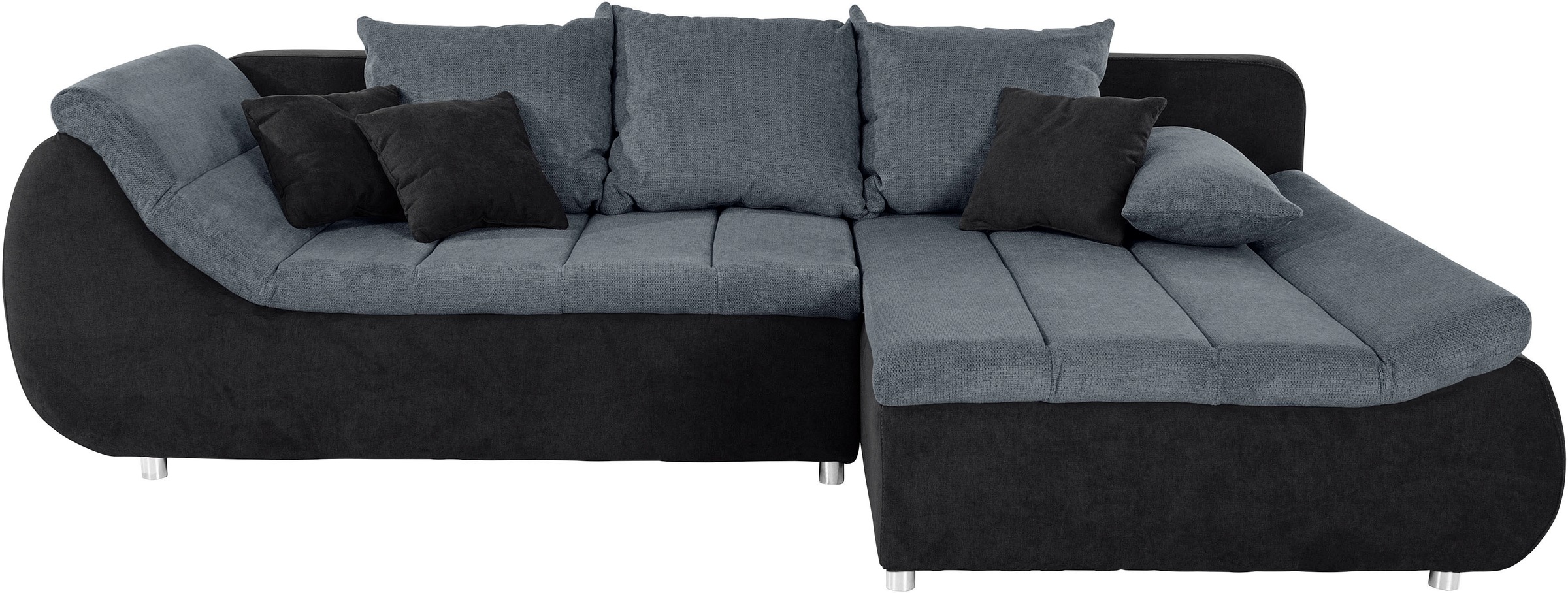 INOSIGN Ecksofa »Imola, elegant und modern, aktuelle Steppung im Sitz, bequ günstig online kaufen