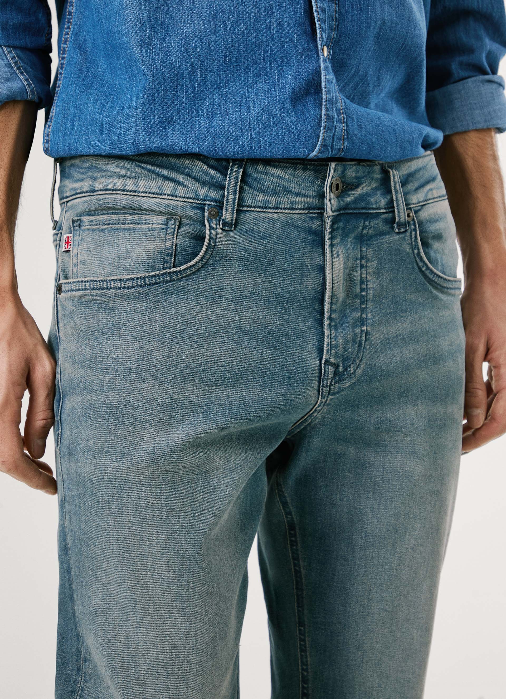 Pepe Jeans Straight-Jeans »STRAIGHT JEANS CASH«, im 5-Pocket-Stil