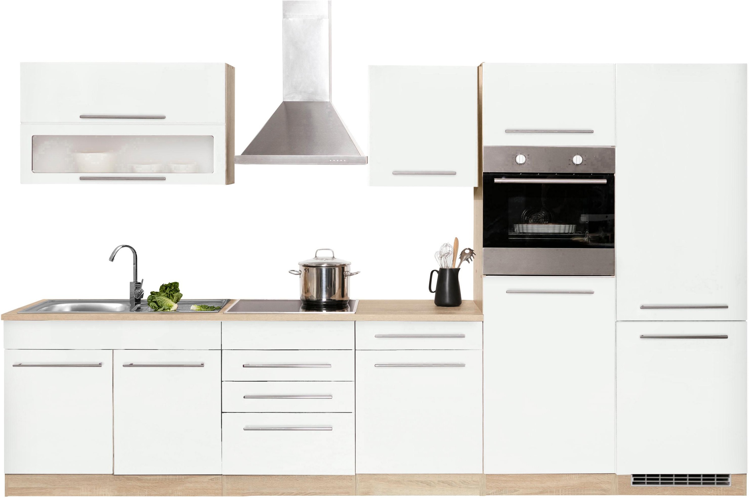 KOCHSTATION "KS-Eton" mit E-Geräten, Breite 330 cm günstig online kaufen