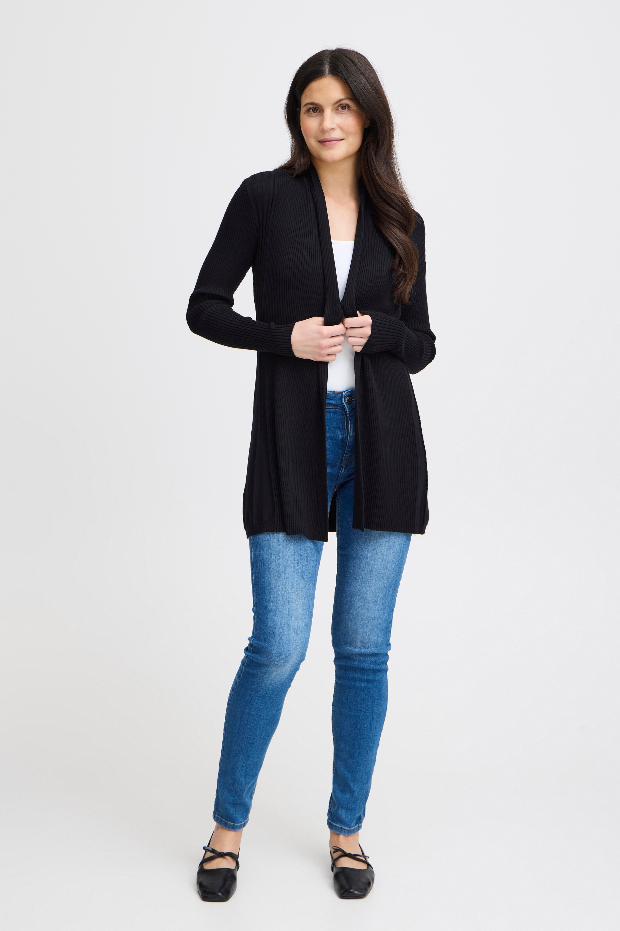 fransa Strickjacke »Strickjacke FRZubasic«