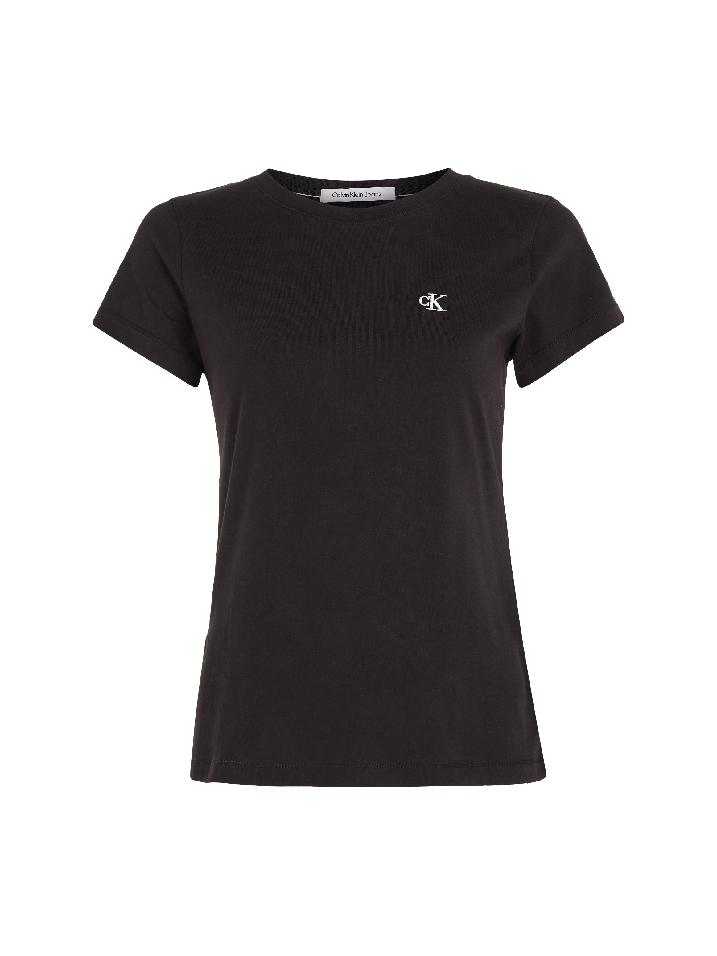 Calvin Klein Jeans T-Shirt »CK EMBROIDERY SLIM TEE«, mit gesticktem CK Logo auf der Brust