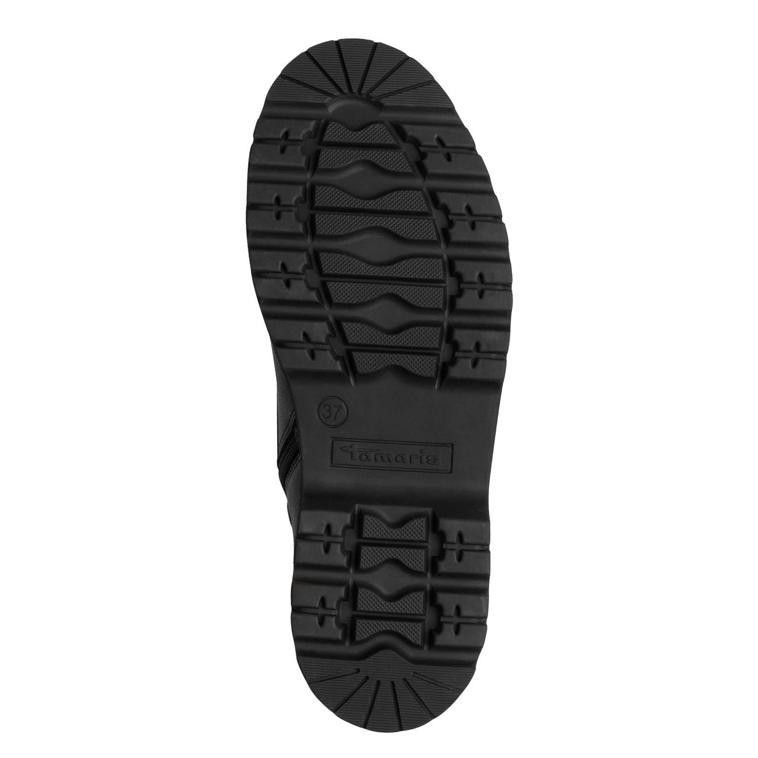 Tamaris Schnürboots  , Blockabsatz, Schnürstiefelette mit schönem Logo-Emblem