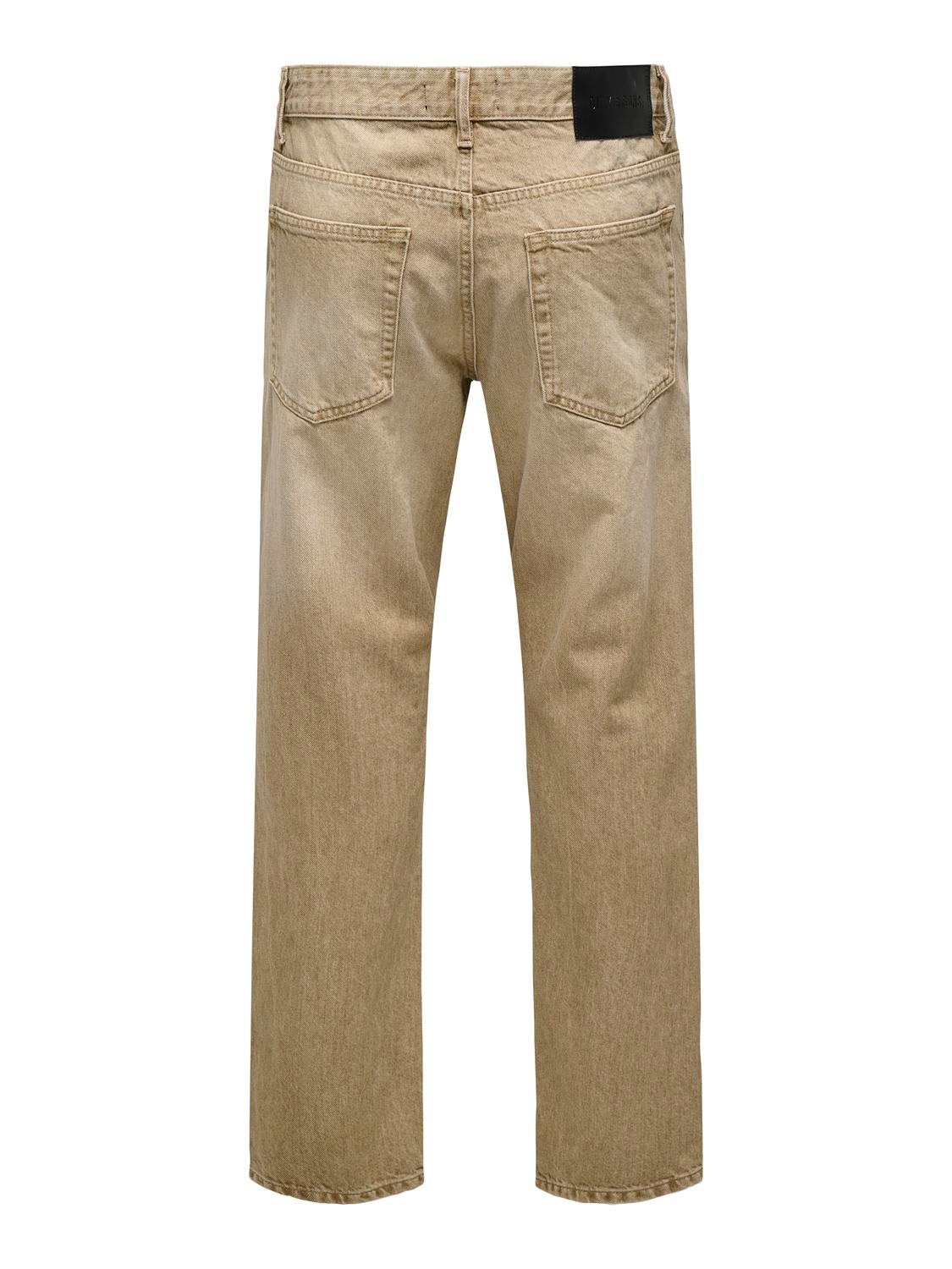 ONLY & SONS Regular-fit-Jeans »ONSEDGE STRAIGHT BROMO 0017 DOT DNM NOOS«