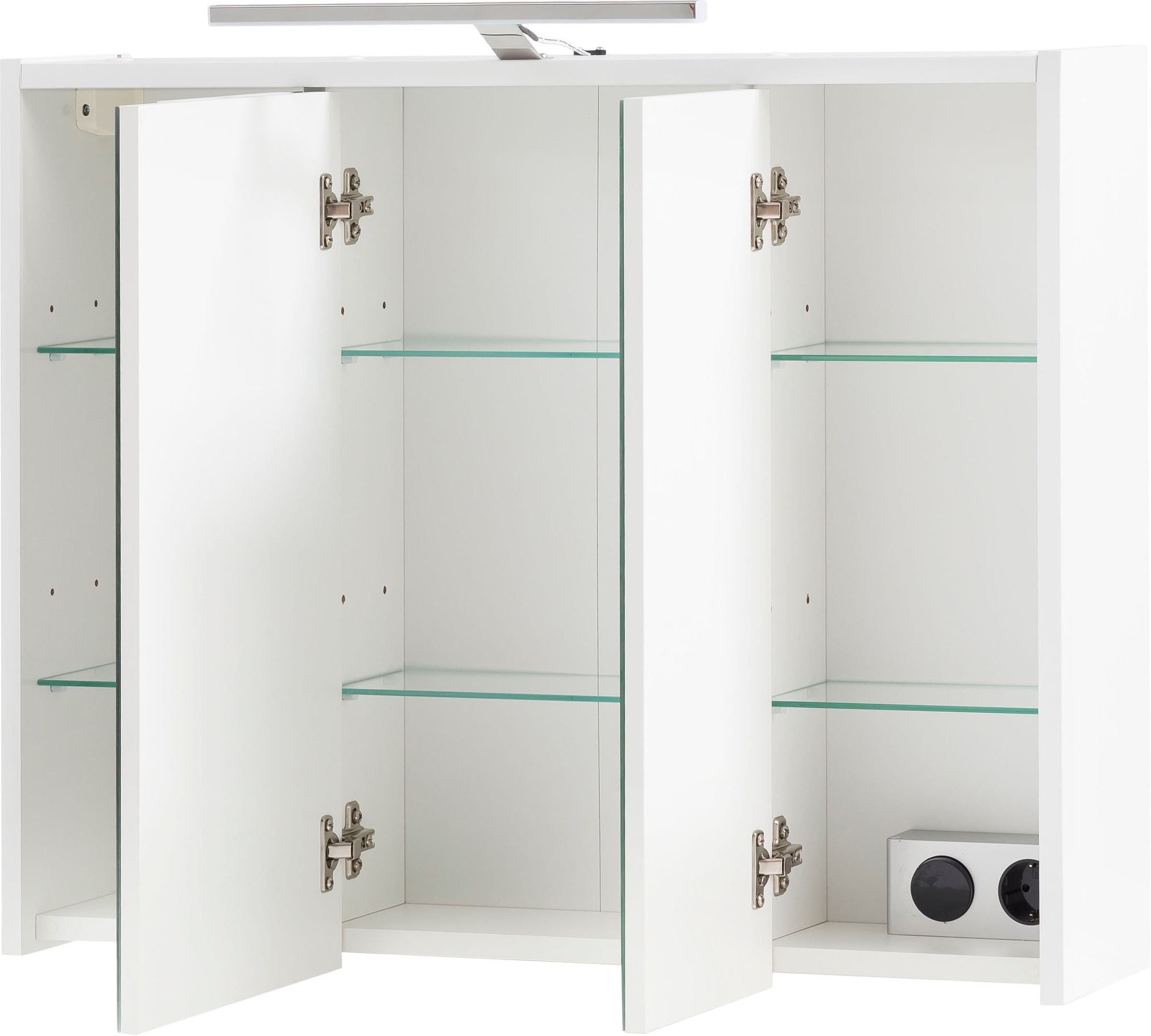 INOSIGN Spiegelschrank »Lynn«, Breite 74,5 cm Badschrank mit viel Stauraum.