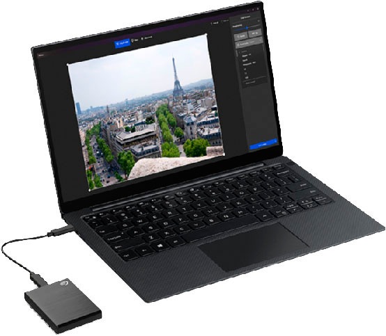 Seagate externe SSD »One Touch SSD«, Anschluss USB