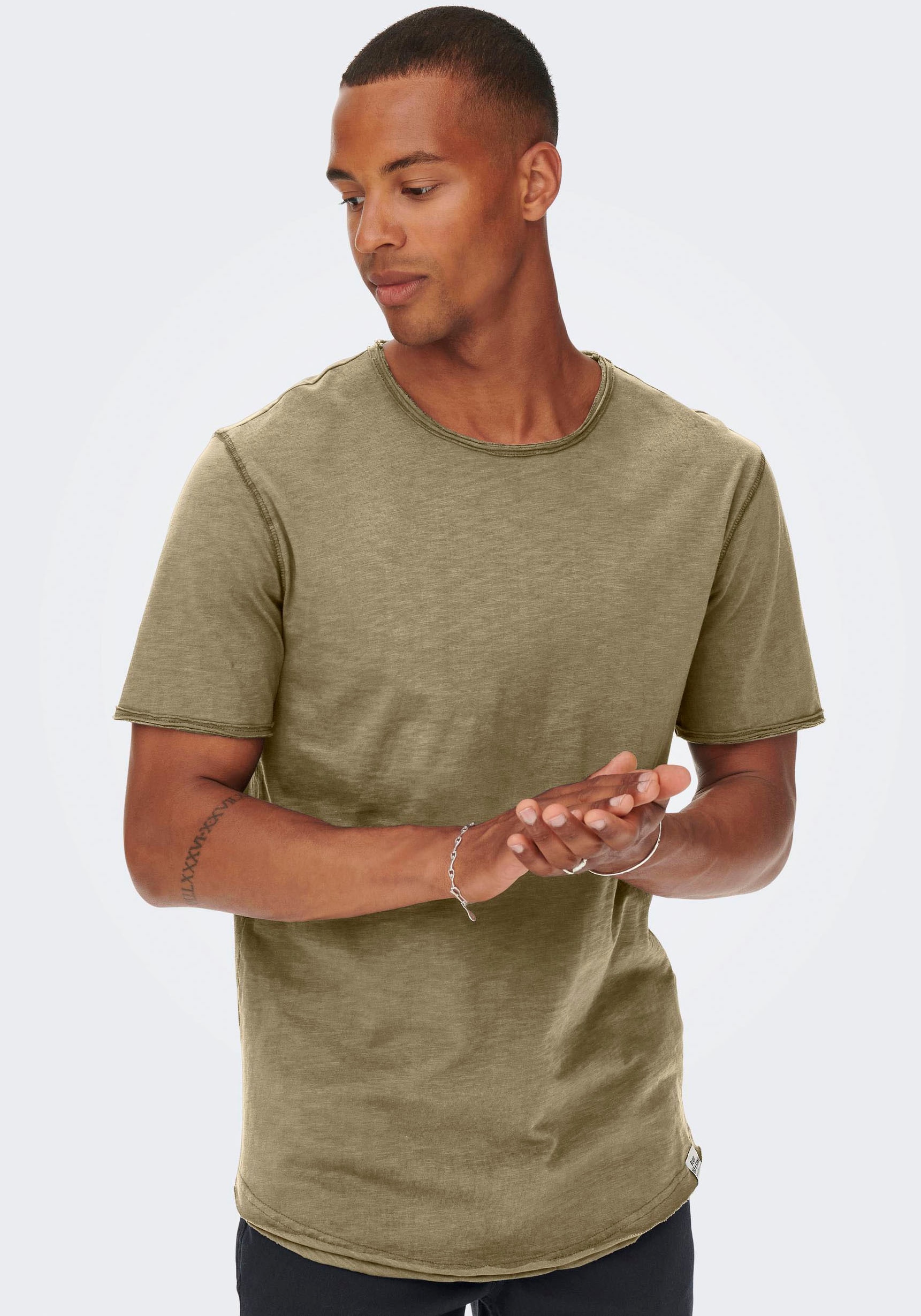 ONLY & SONS T-Shirt »BENNE LONGY SS TEE«